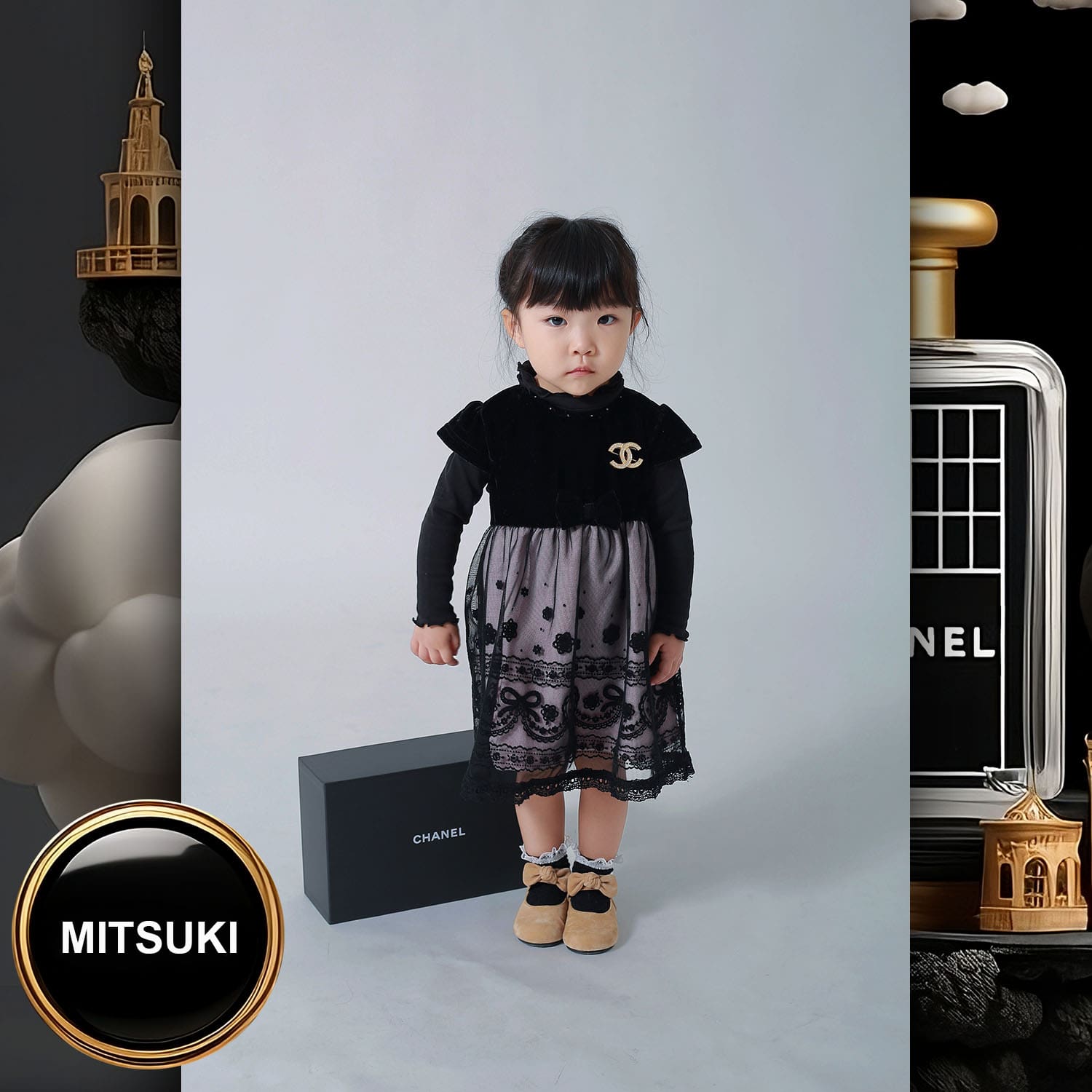 157 Kids Tokei on Runway Magazine World Kids Audition 2023 Chanel