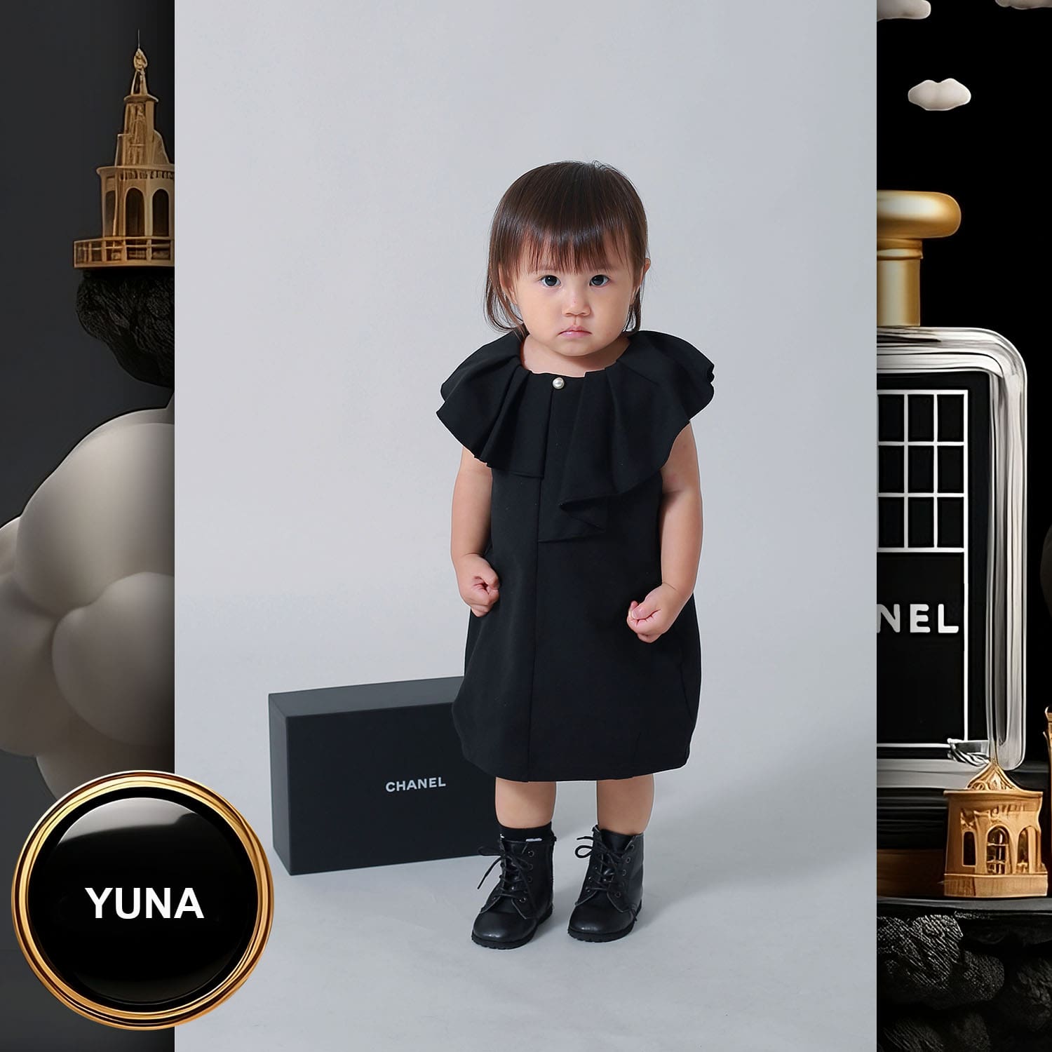 166 Kids Tokei on Runway Magazine World Kids Audition 2023 Chanel
