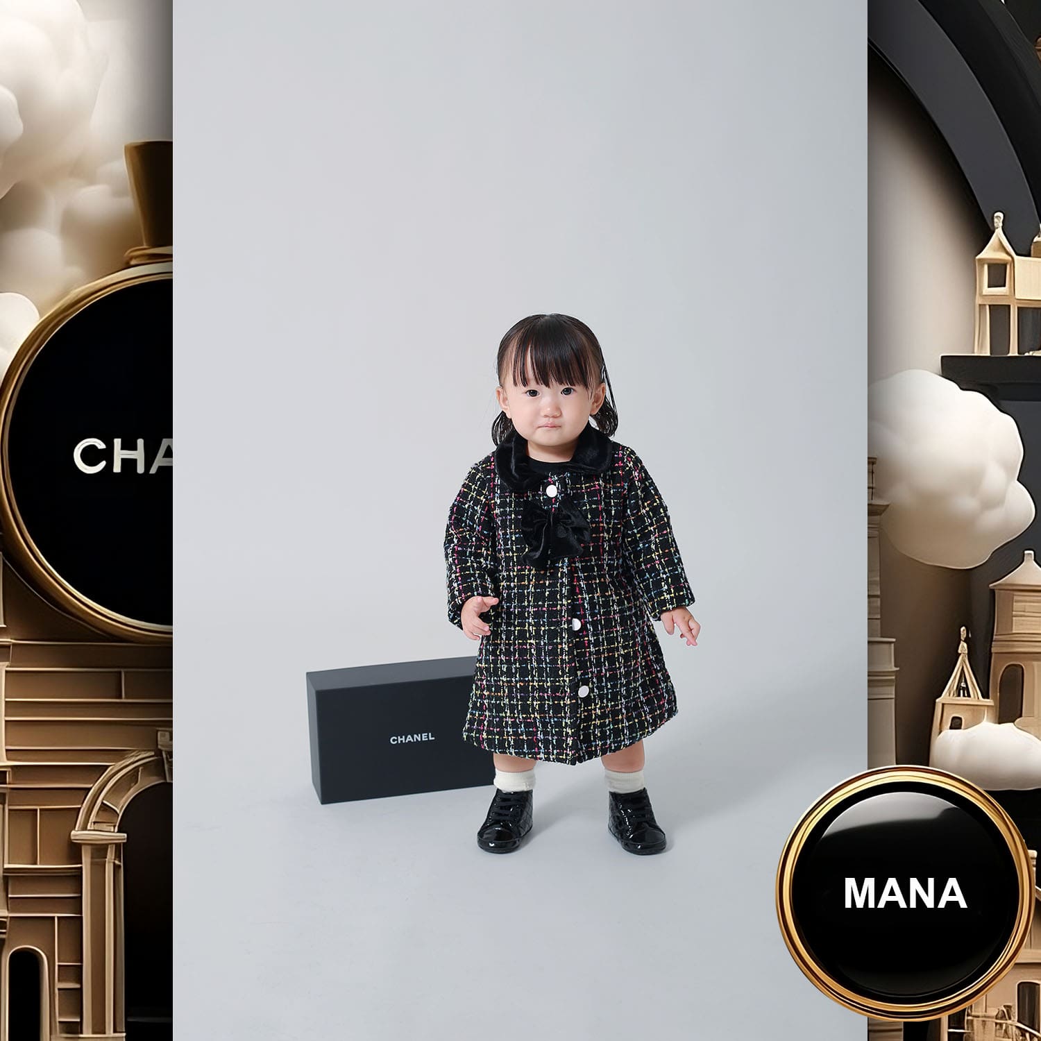 167 Kids Tokei on Runway Magazine World Kids Audition 2023 Chanel