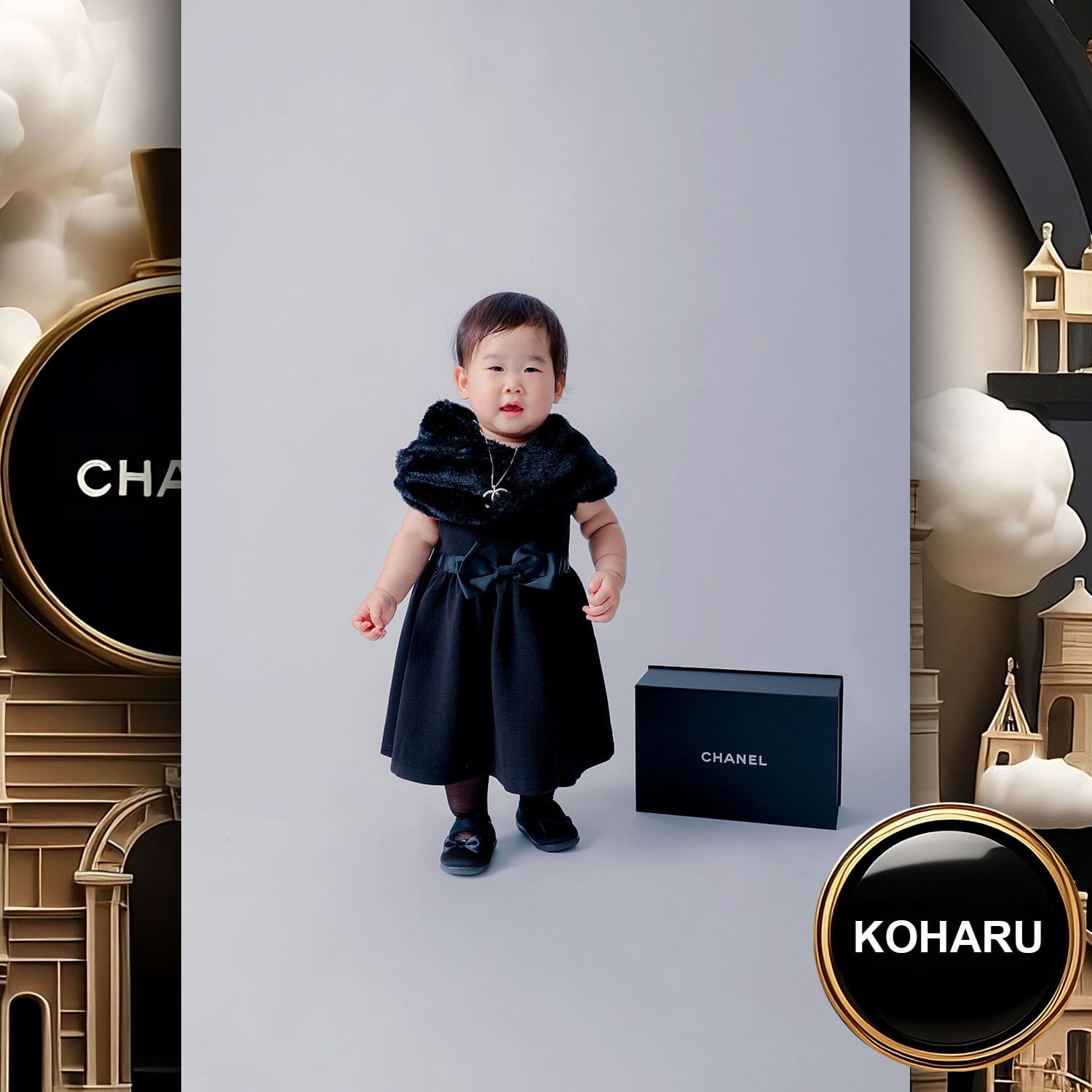 169 Kids Tokei on Runway Magazine World Kids Audition 2023 Chanel