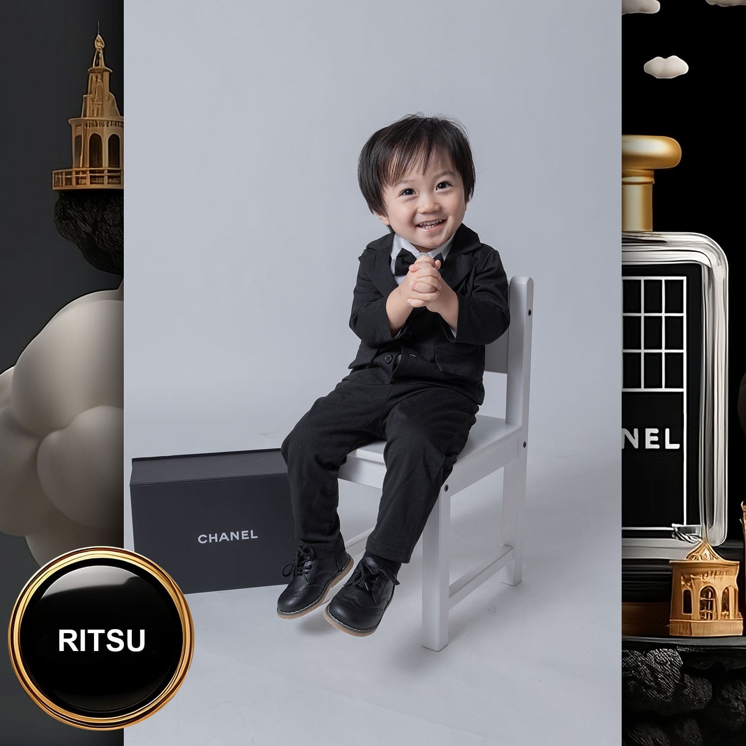 170 Kids Tokei on Runway Magazine World Kids Audition 2023 Chanel