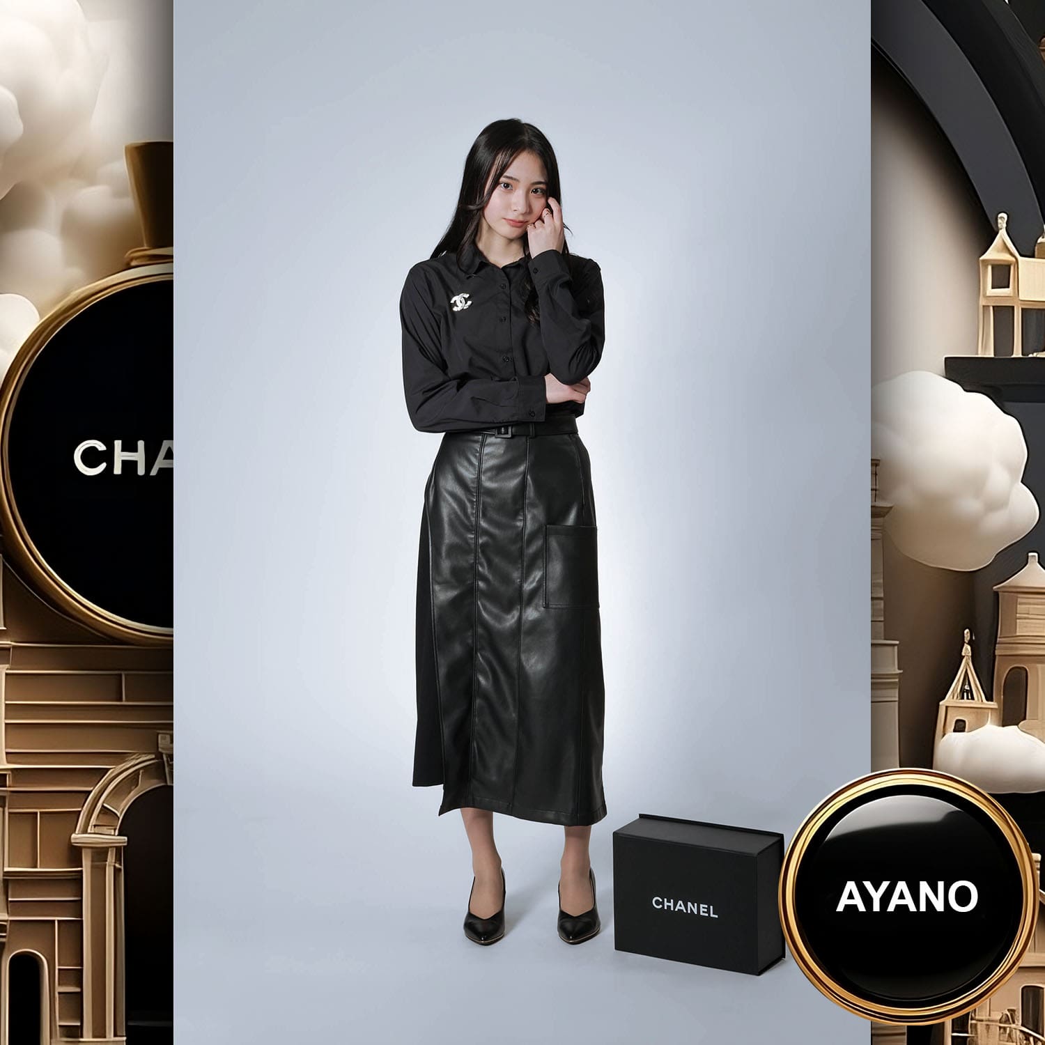 179 Kids Tokei on Runway Magazine World Kids Audition 2023 Chanel
