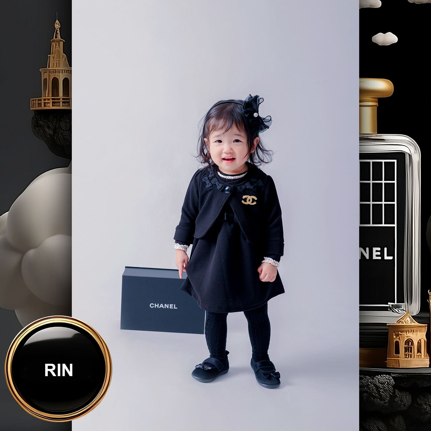 182 Kids Tokei on Runway Magazine World Kids Audition 2023 Chanel