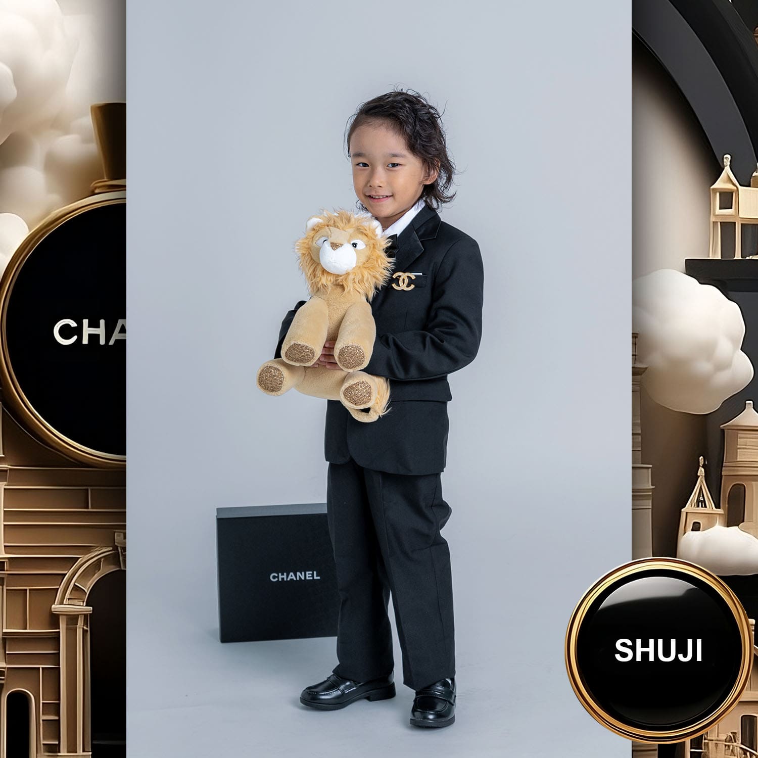 183 Kids Tokei on Runway Magazine World Kids Audition 2023 Chanel