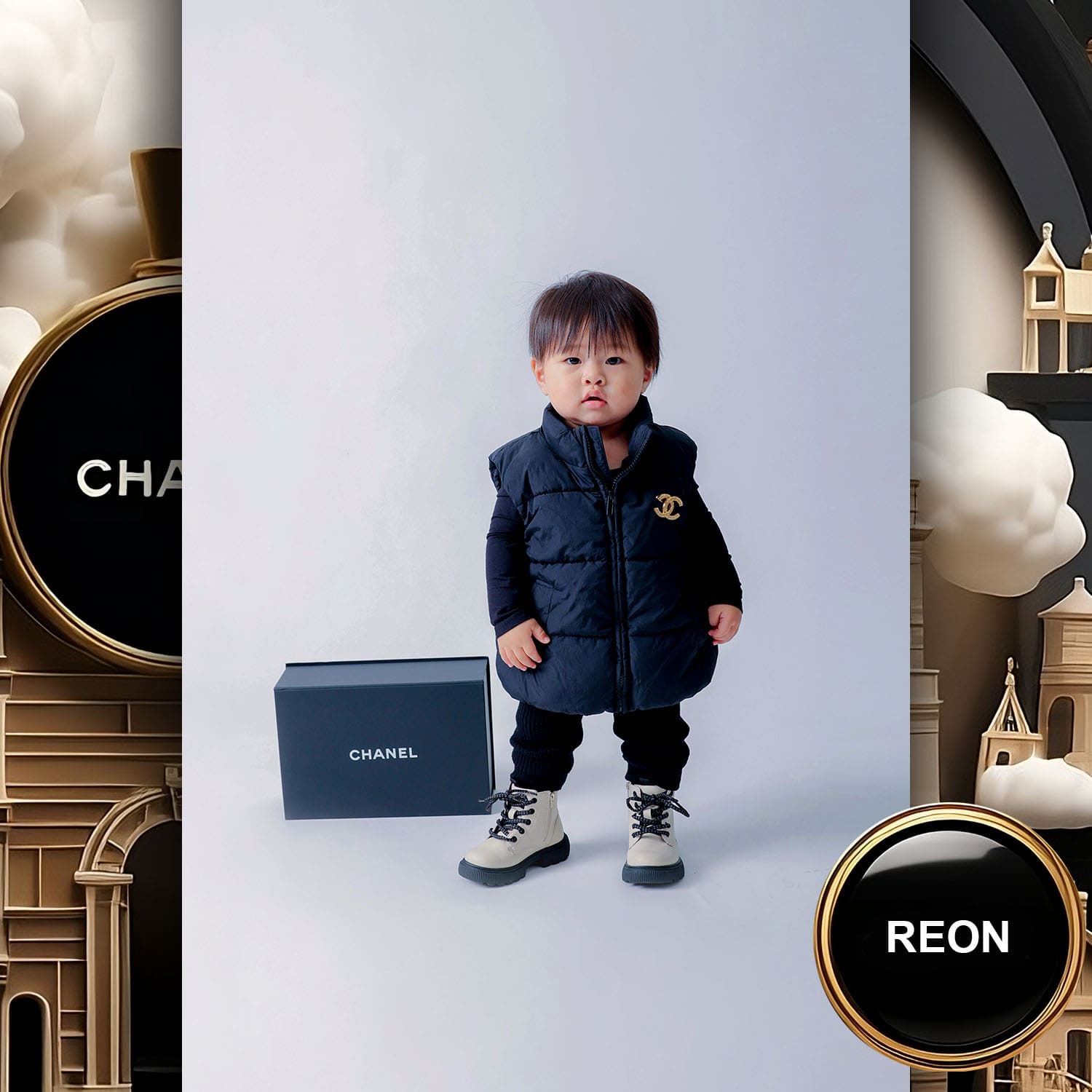 185 Kids Tokei on Runway Magazine World Kids Audition 2023 Chanel