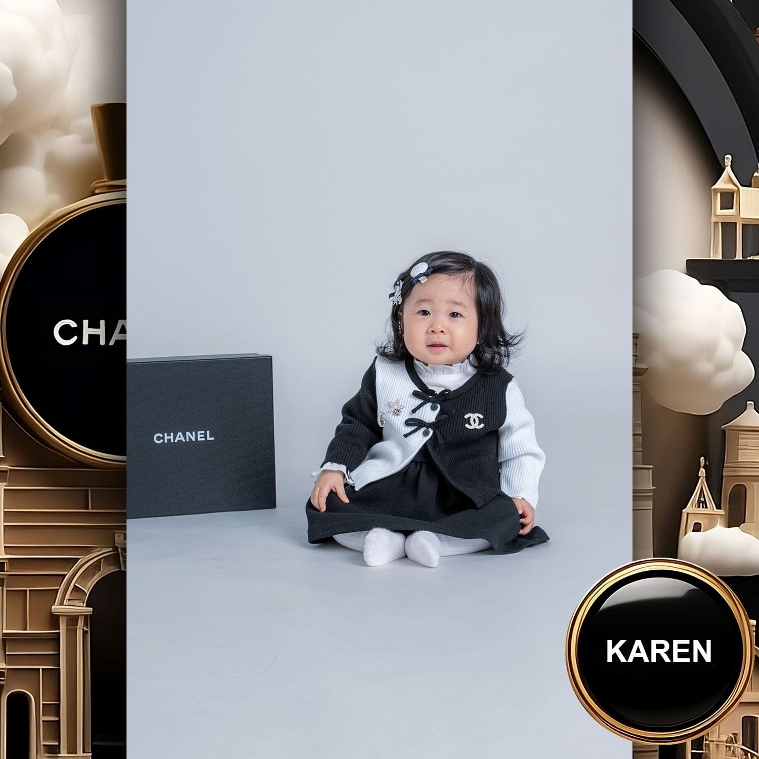 187 Kids Tokei on Runway Magazine World Kids Audition 2023 Chanel