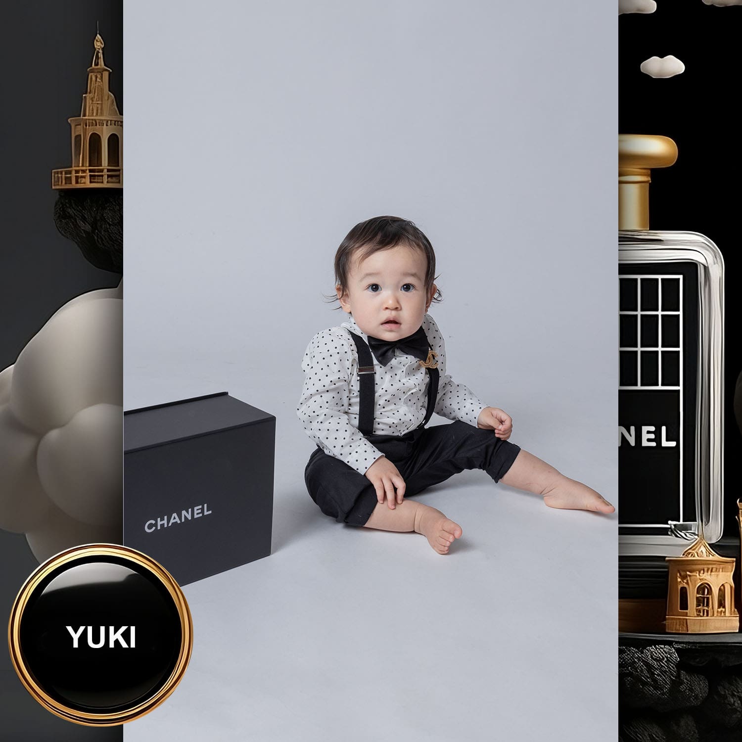 190 Kids Tokei on Runway Magazine World Kids Audition 2023 Chanel