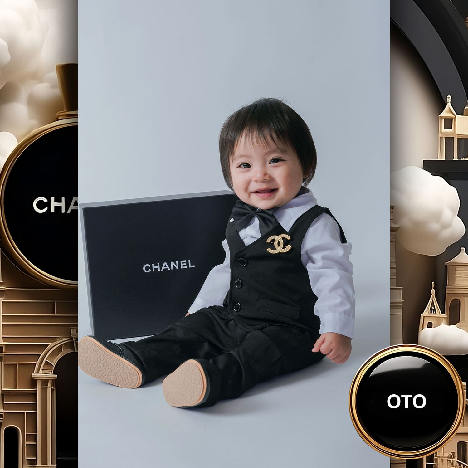 191 Kids Tokei on Runway Magazine World Kids Audition 2023 Chanel