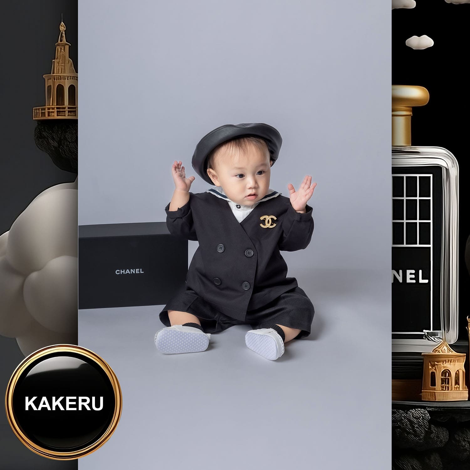 192 Kids Tokei on Runway Magazine World Kids Audition 2023 Chanel
