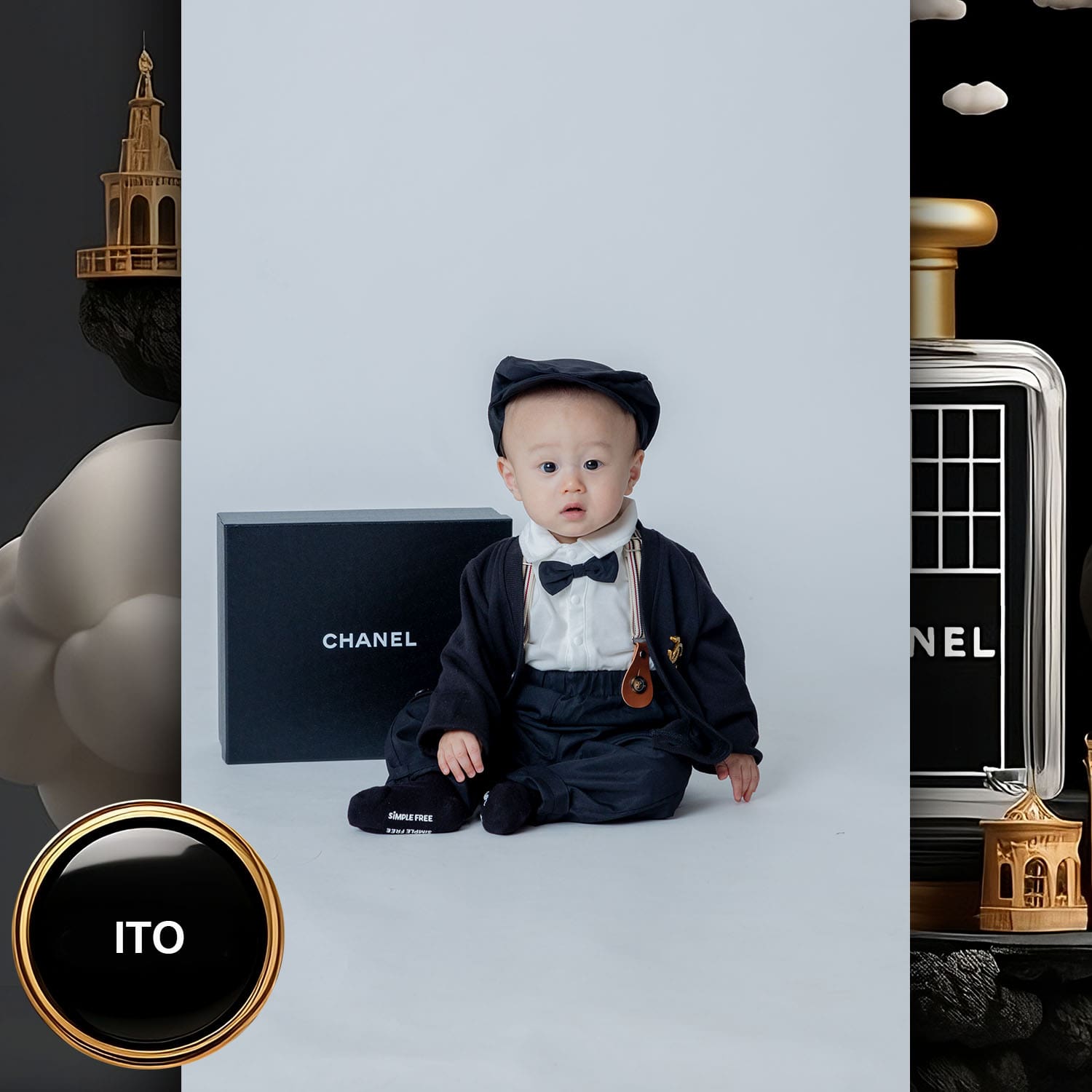 194 Kids Tokei on Runway Magazine World Kids Audition 2023 Chanel