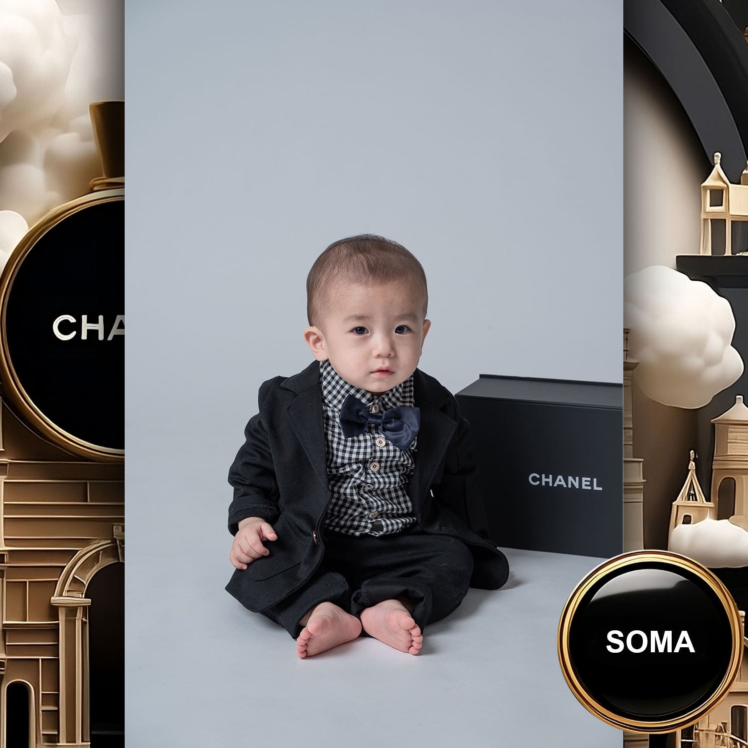 197 Kids Tokei on Runway Magazine World Kids Audition 2023 Chanel