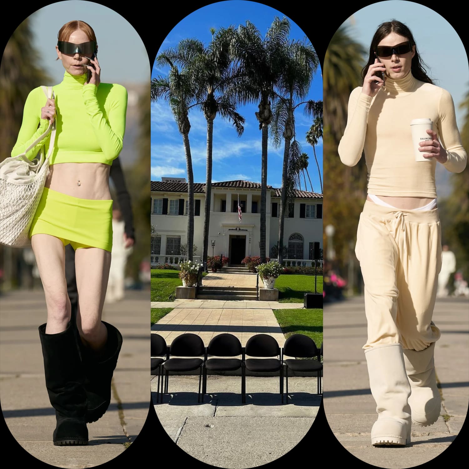 2 Balenciaga 早秋系列 2024 好莱坞 Runway 杂志