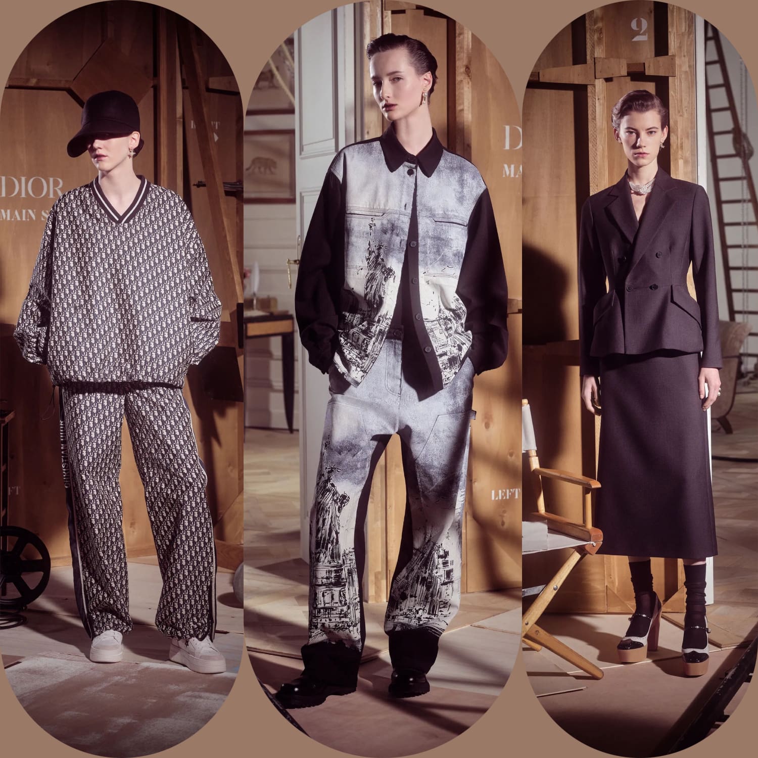 2 迪奥早秋系列 2024 玛丽亚·格拉齐亚·基乌里 (Maria Grazia Chiuri) 的崩溃 Runway 杂志
