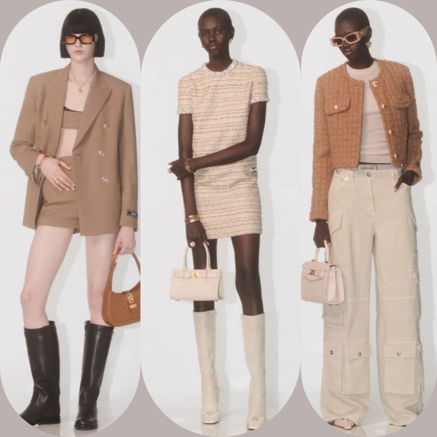 2 ヴェルサーチ プレフォール 2024 Runway 雑誌