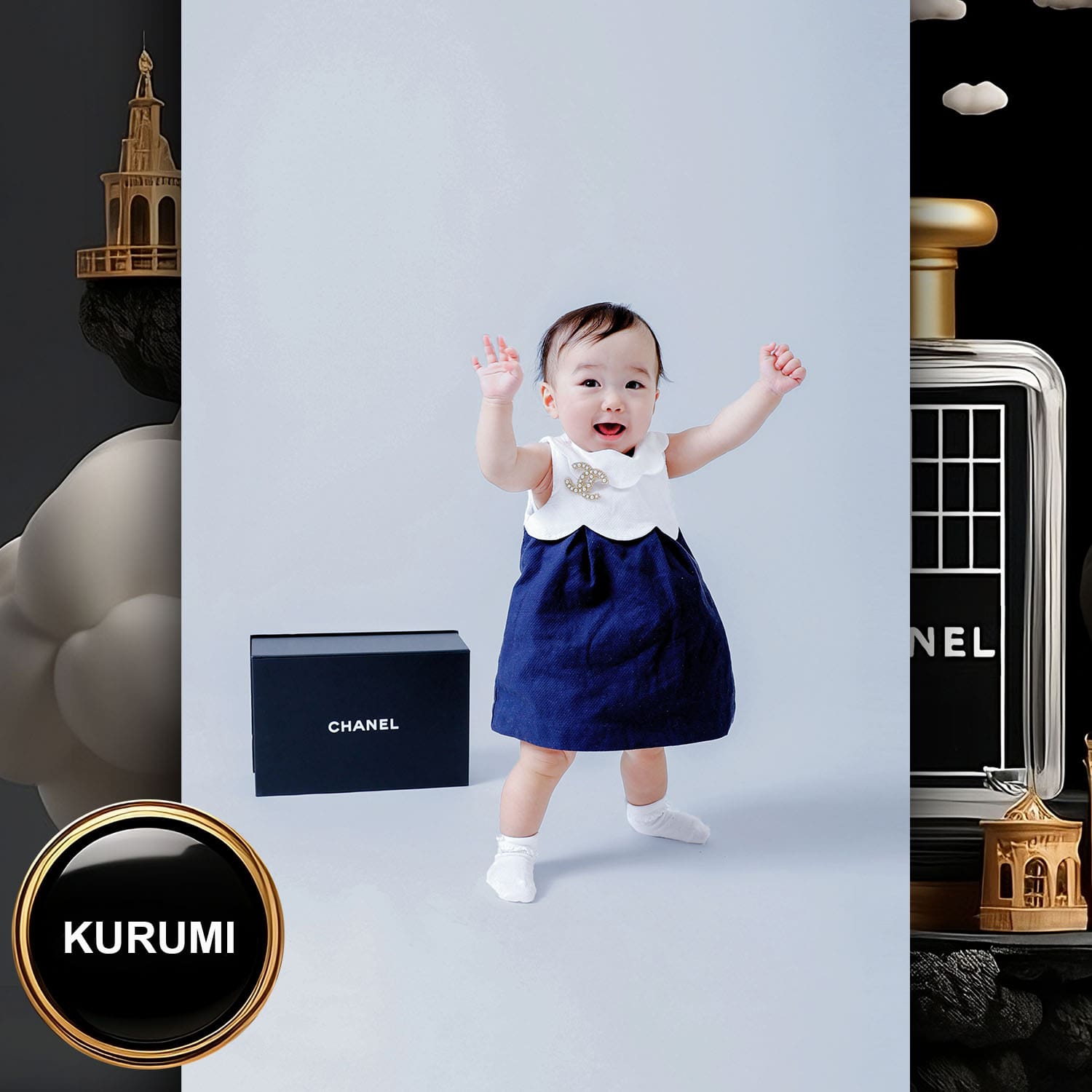 204 Kids Tokei on Runway Magazine World Kids Audition 2023 Chanel