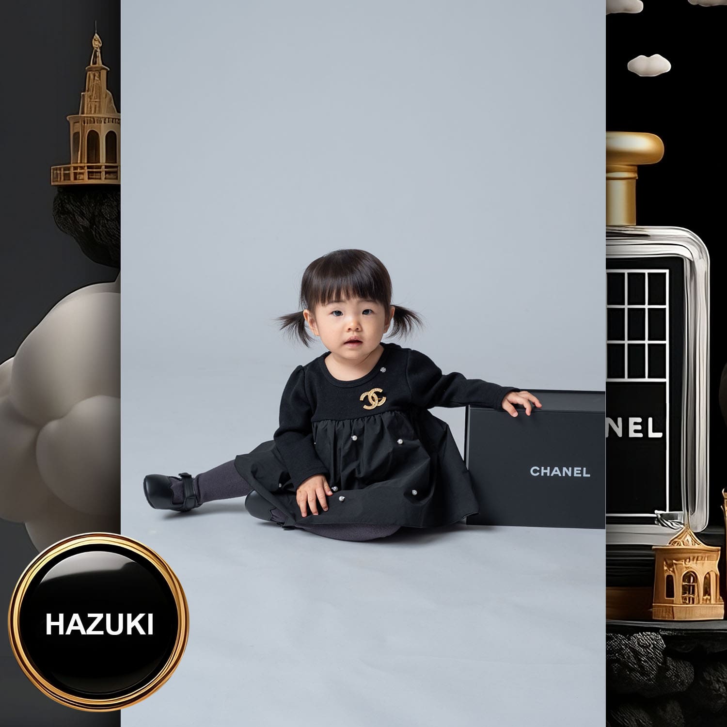 212 Kids Tokei on Runway Magazine World Kids Audition 2023 Chanel