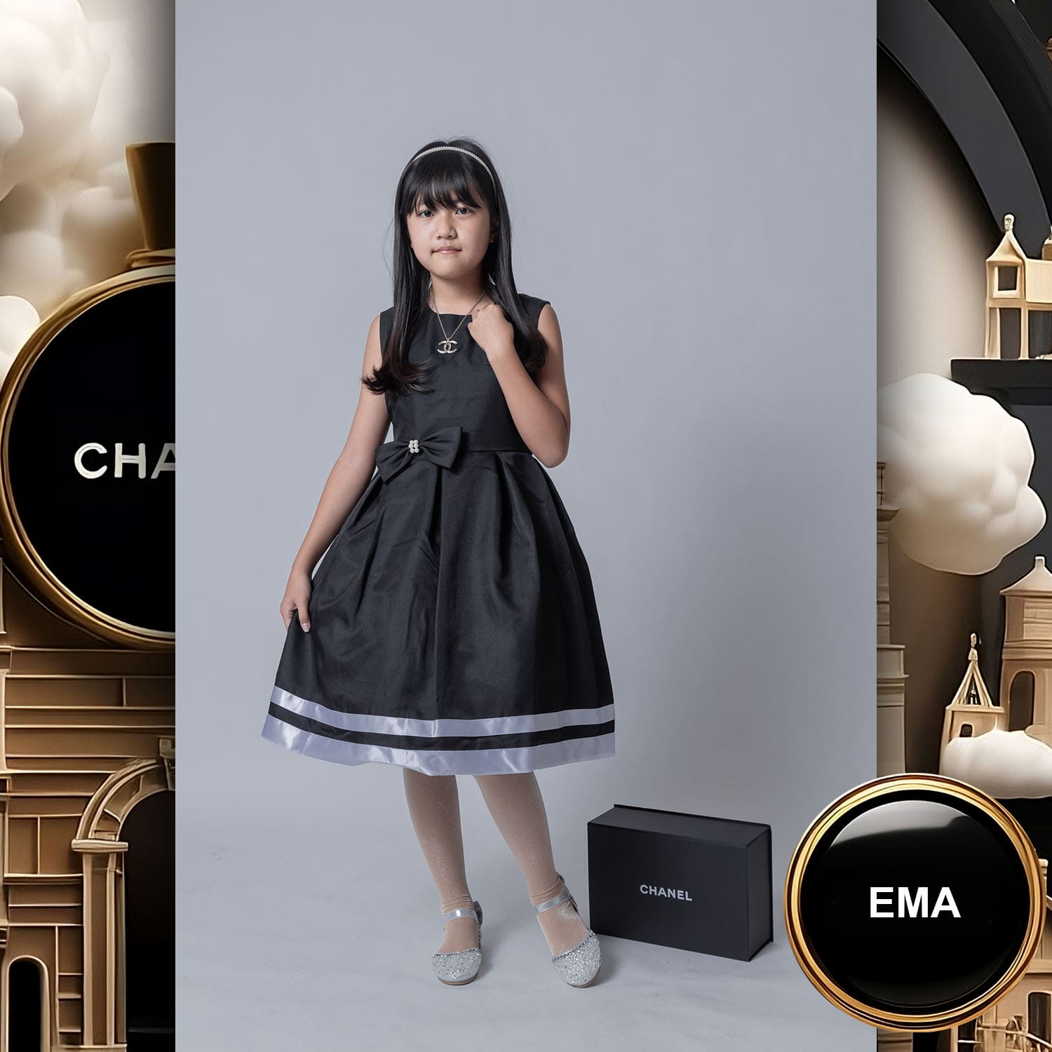 213 Kids Tokei on Runway Magazine World Kids Audition 2023 Chanel