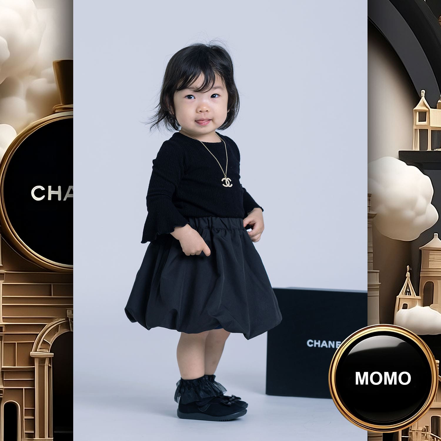 215 Kids Tokei on Runway Magazine World Kids Audition 2023 Chanel