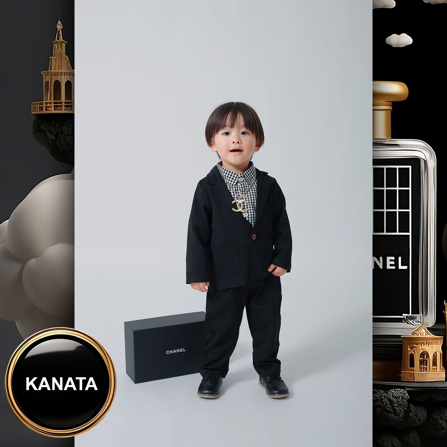 220 Kids Tokei on Runway Magazine World Kids Audition 2023 Chanel