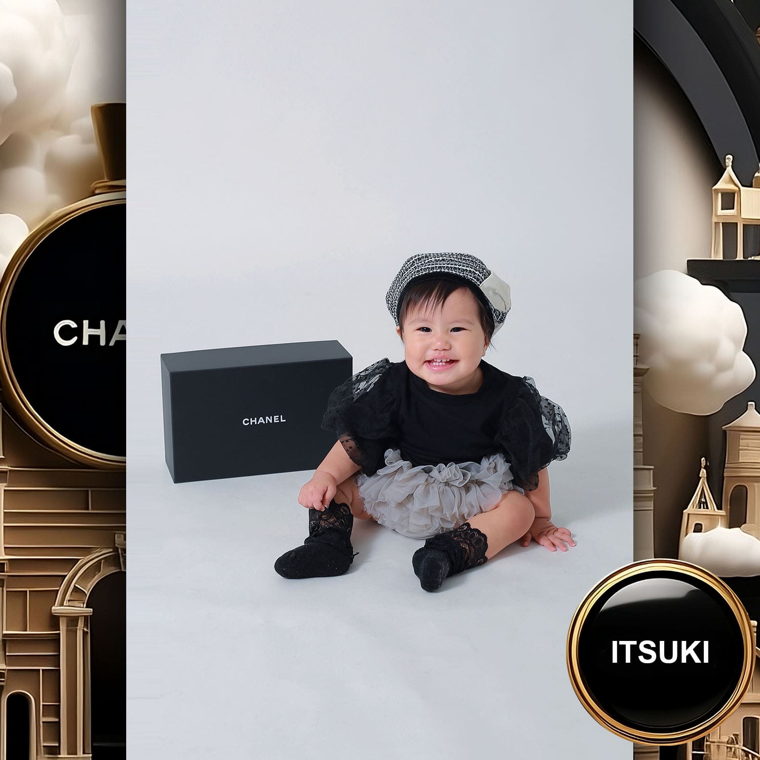 221 Kids Tokei on Runway Magazine World Kids Audition 2023 Chanel