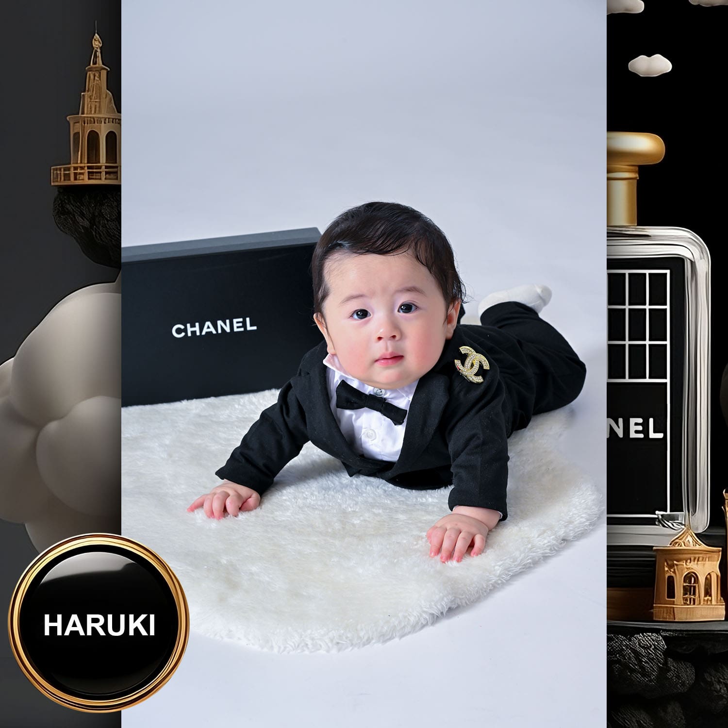 222 Kids Tokei on Runway Magazine World Kids Audition 2023 Chanel