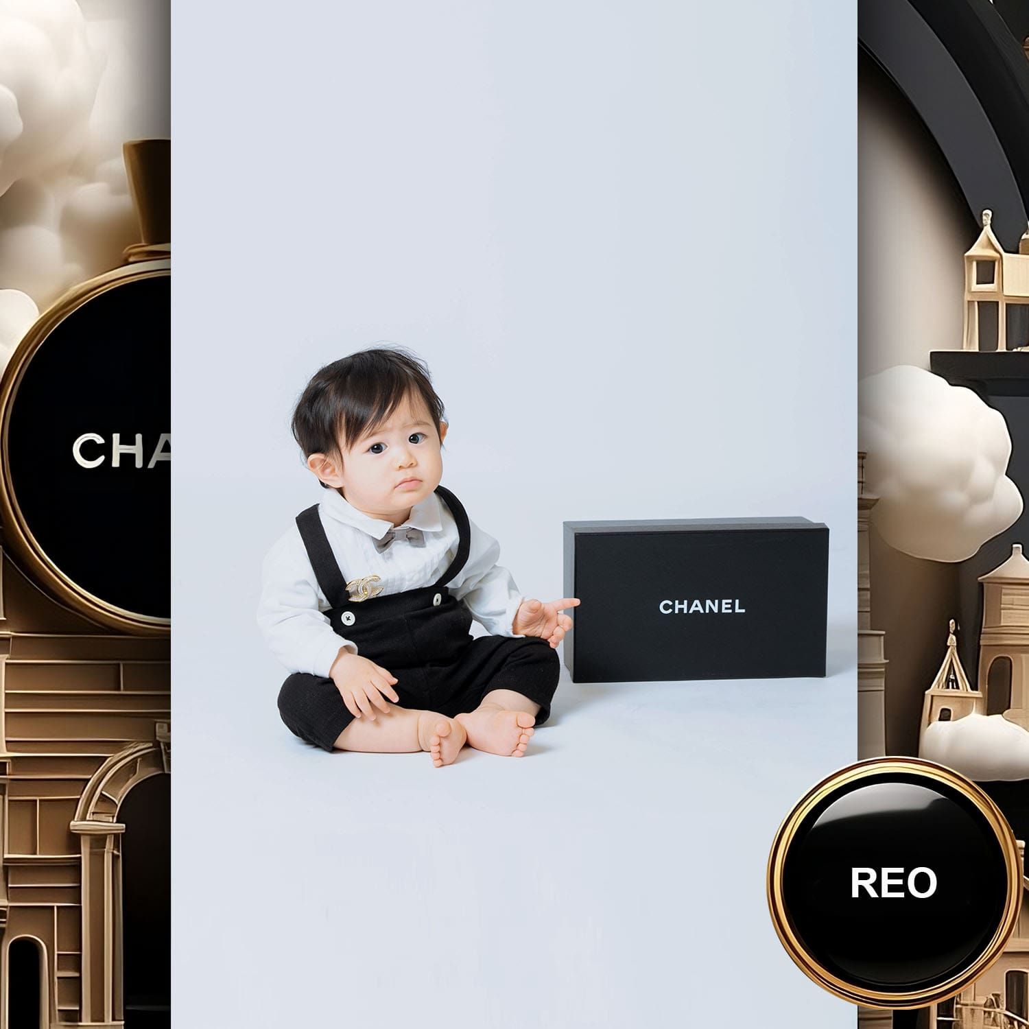 223 Kids Tokei on Runway Magazine World Kids Audition 2023 Chanel