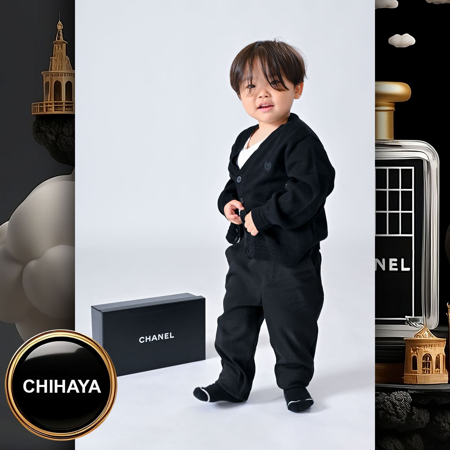 224 Kids Tokei on Runway Magazine World Kids Audition 2023 Chanel