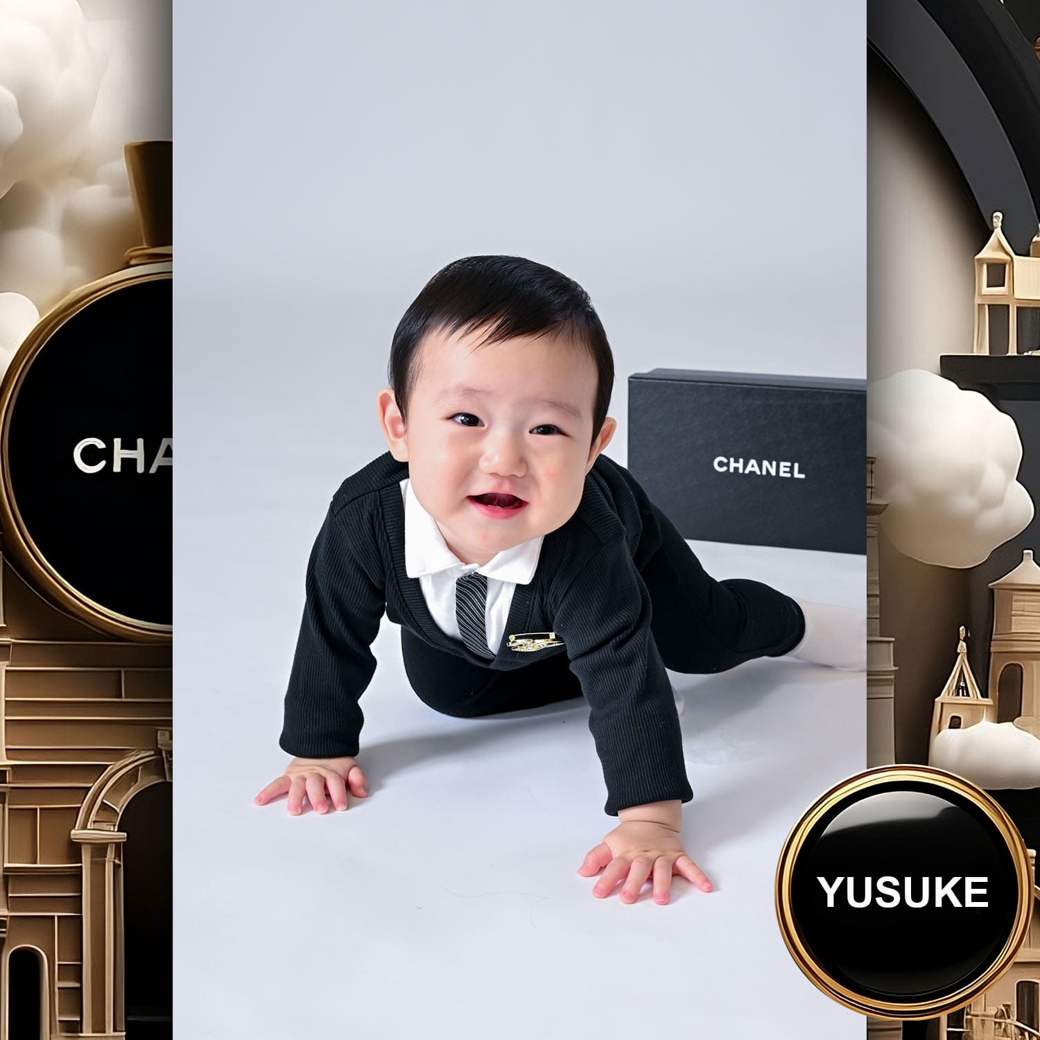 225 Kids Tokei on Runway Magazine World Kids Audition 2023 Chanel
