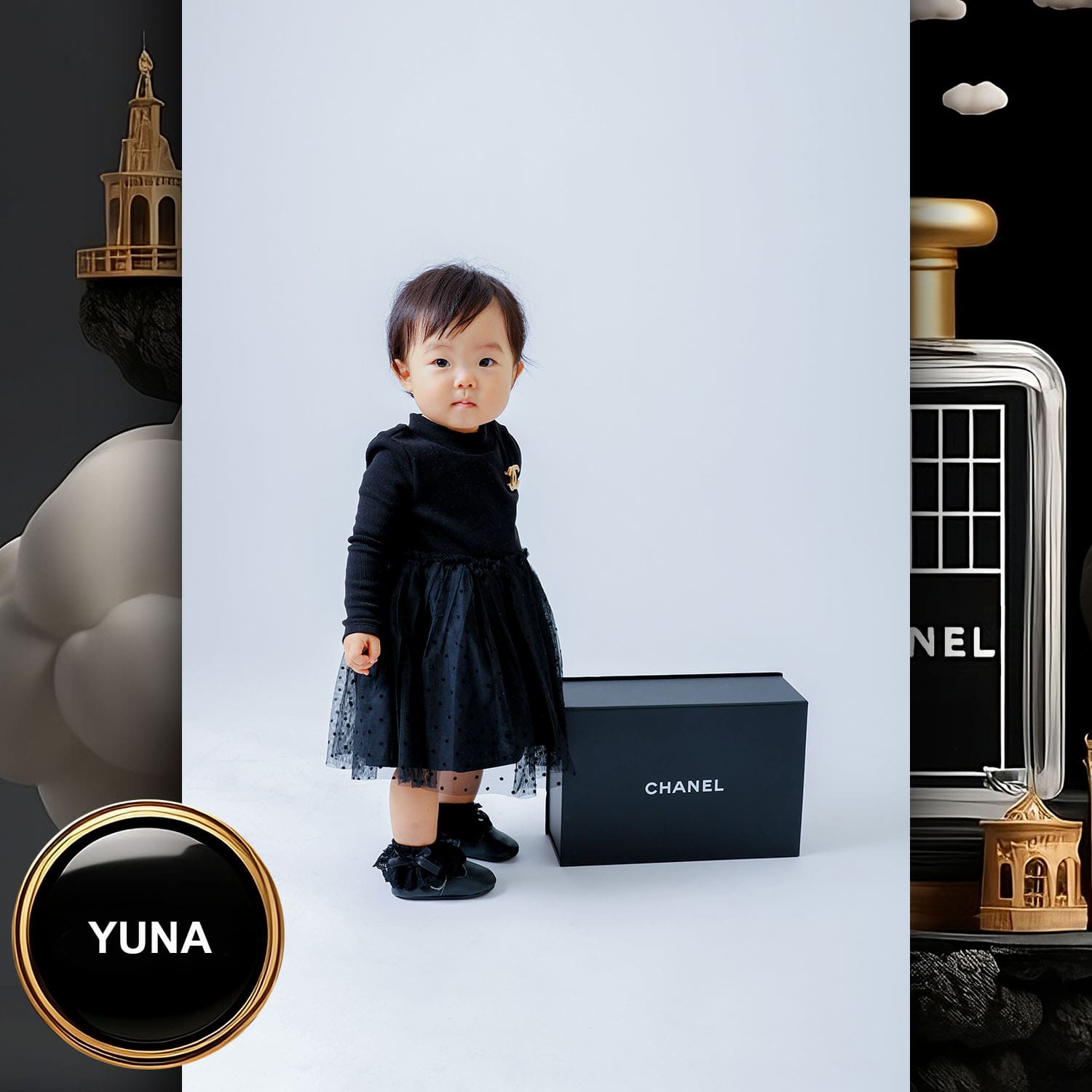 226 Kids Tokei on Runway Magazine World Kids Audition 2023 Chanel