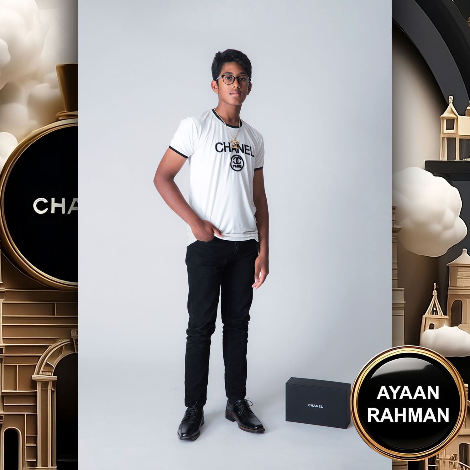 229 Kids Tokei on Runway Magazine World Kids Audition 2023 Chanel