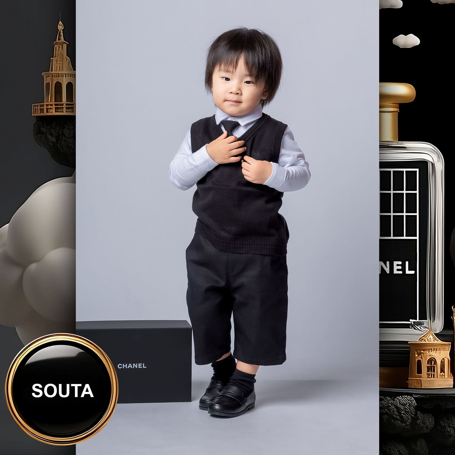 230 Kids Tokei on Runway Magazine World Kids Audition 2023 Chanel