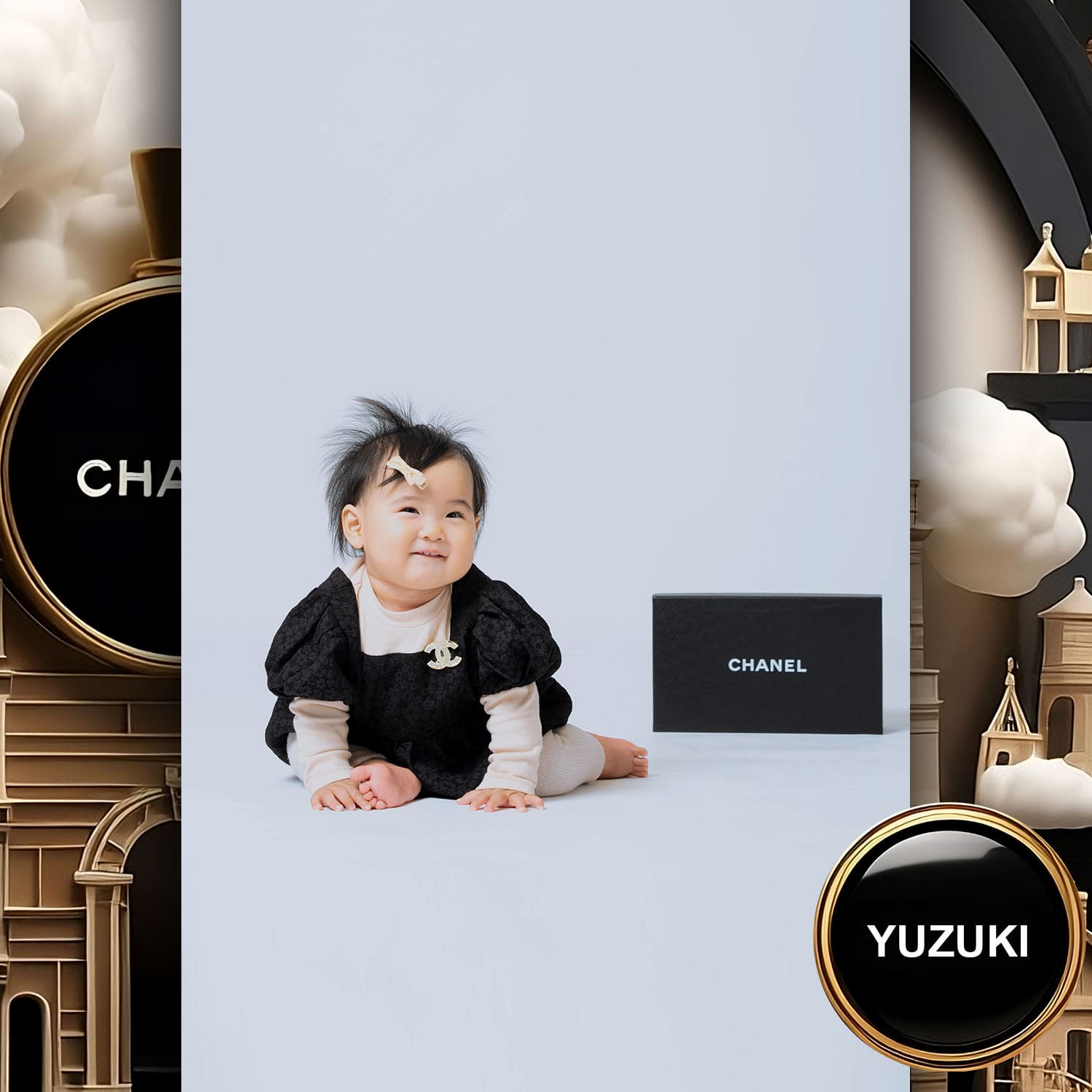 233 Kids Tokei on Runway Magazine World Kids Audition 2023 Chanel