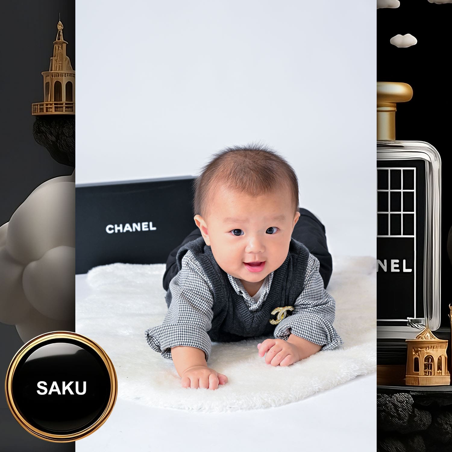234 Kids Tokei on Runway Magazine World Kids Audition 2023 Chanel