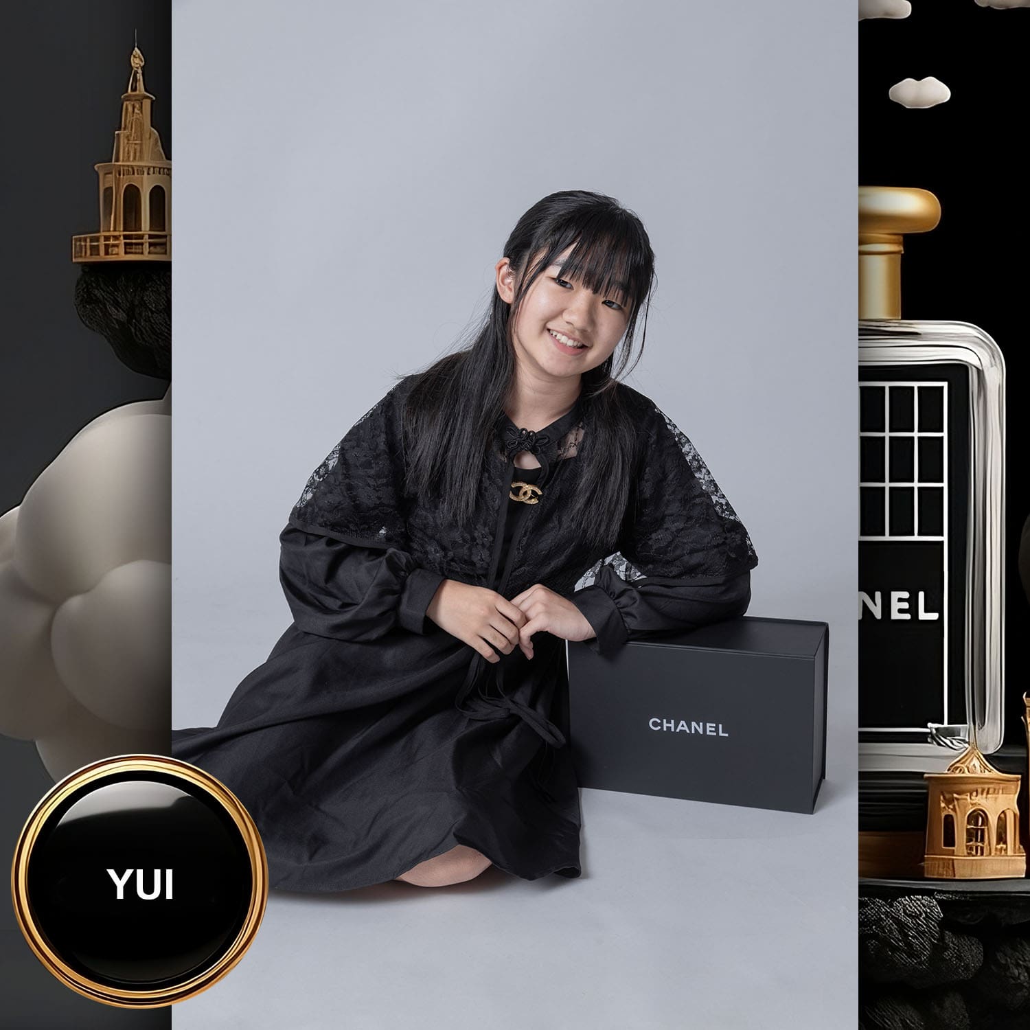 238 Kids Tokei on Runway Magazine World Kids Audition 2023 Chanel