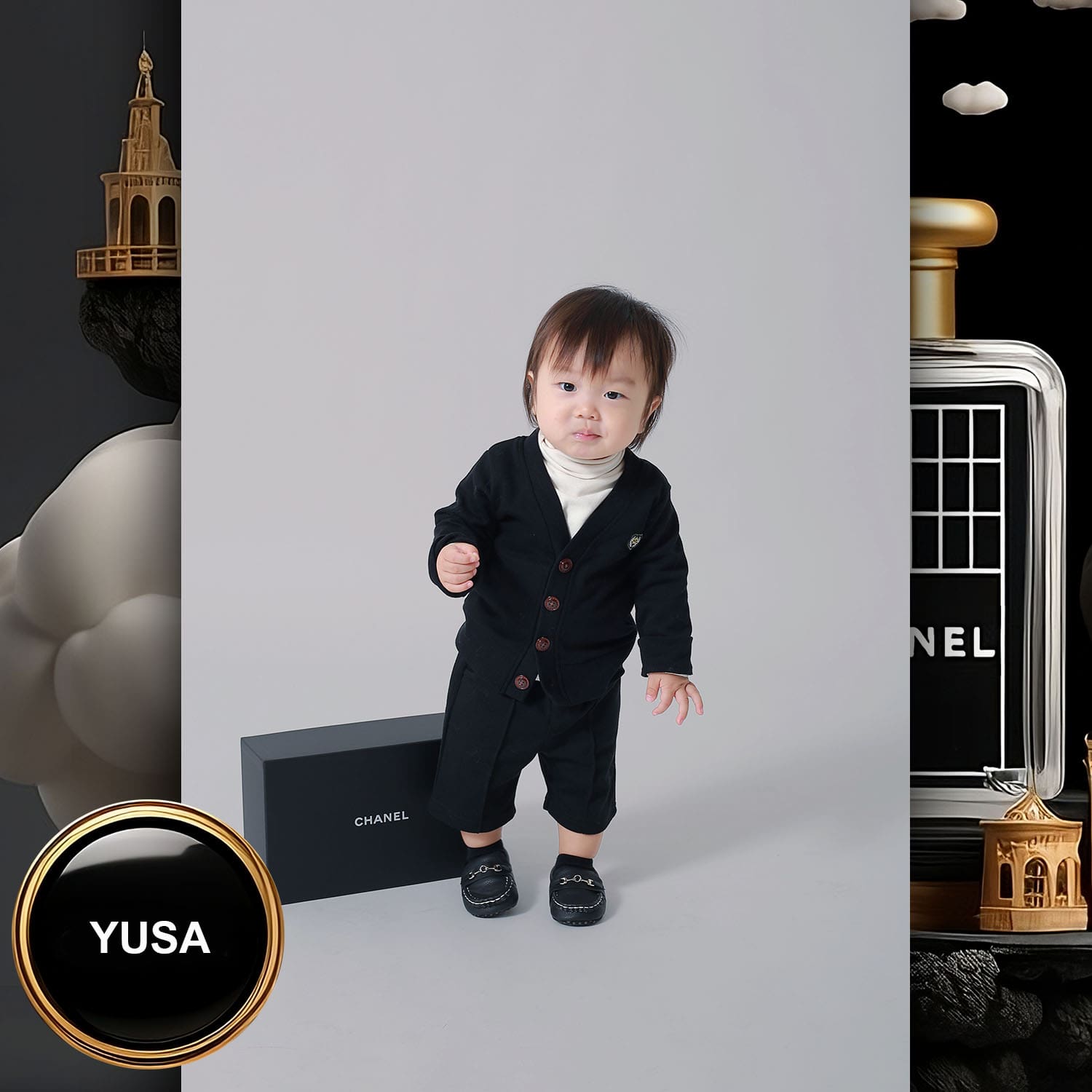 244 Kids Tokei on Runway Magazine World Kids Audition 2023 Chanel