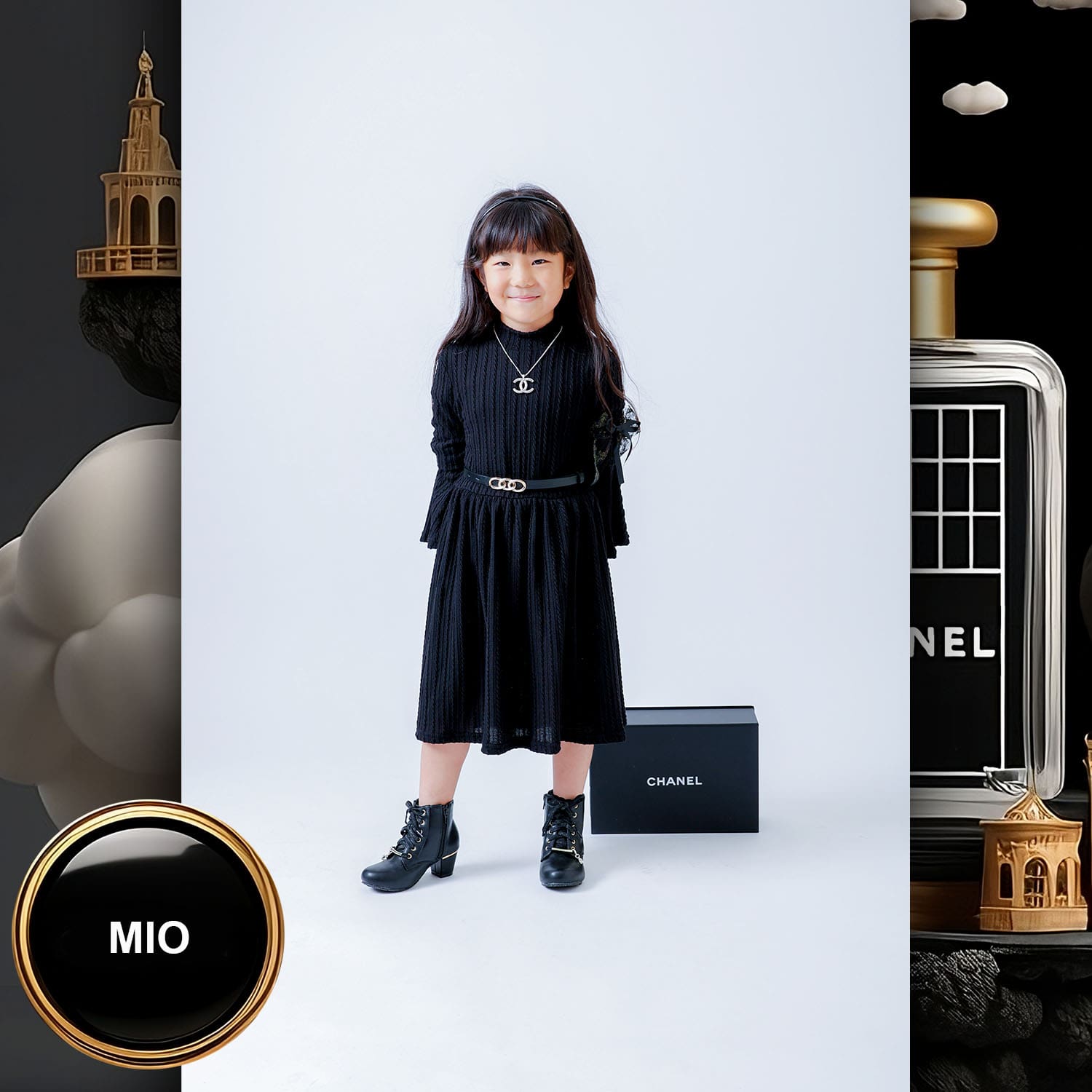 248 Kids Tokei on Runway Magazine World Kids Audition 2023 Chanel