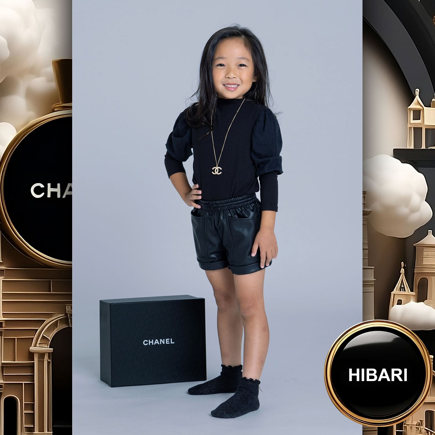 249 Kids Tokei on Runway Magazine World Kids Audition 2023 Chanel