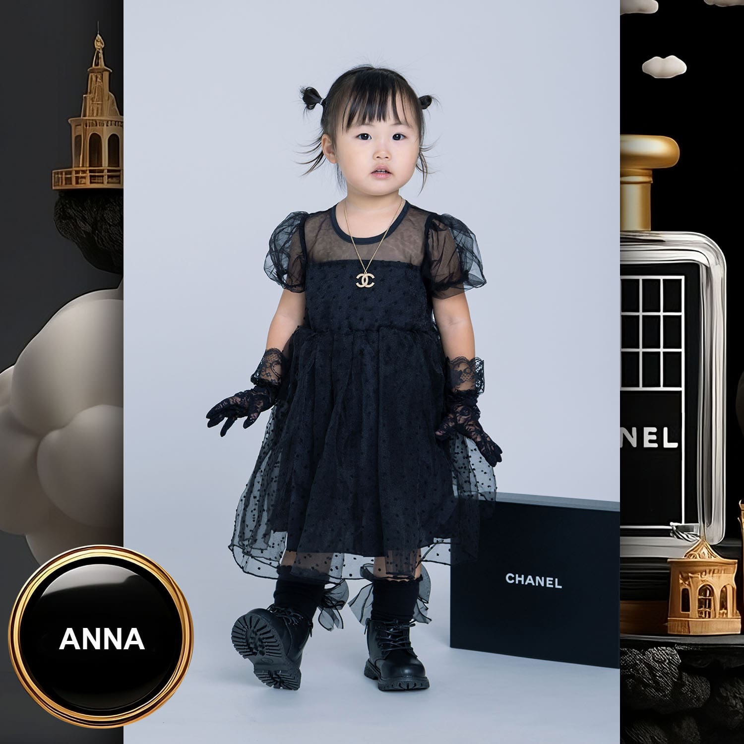 250 Kids Tokei on Runway Magazine World Kids Audition 2023 Chanel