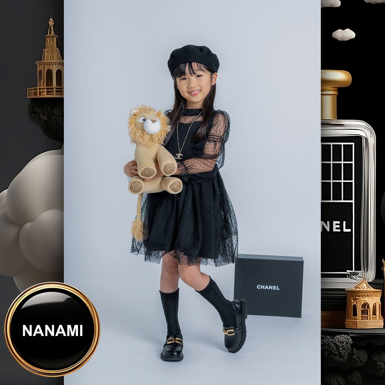 252 Kids Tokei on Runway Magazine World Kids Audition 2023 Chanel