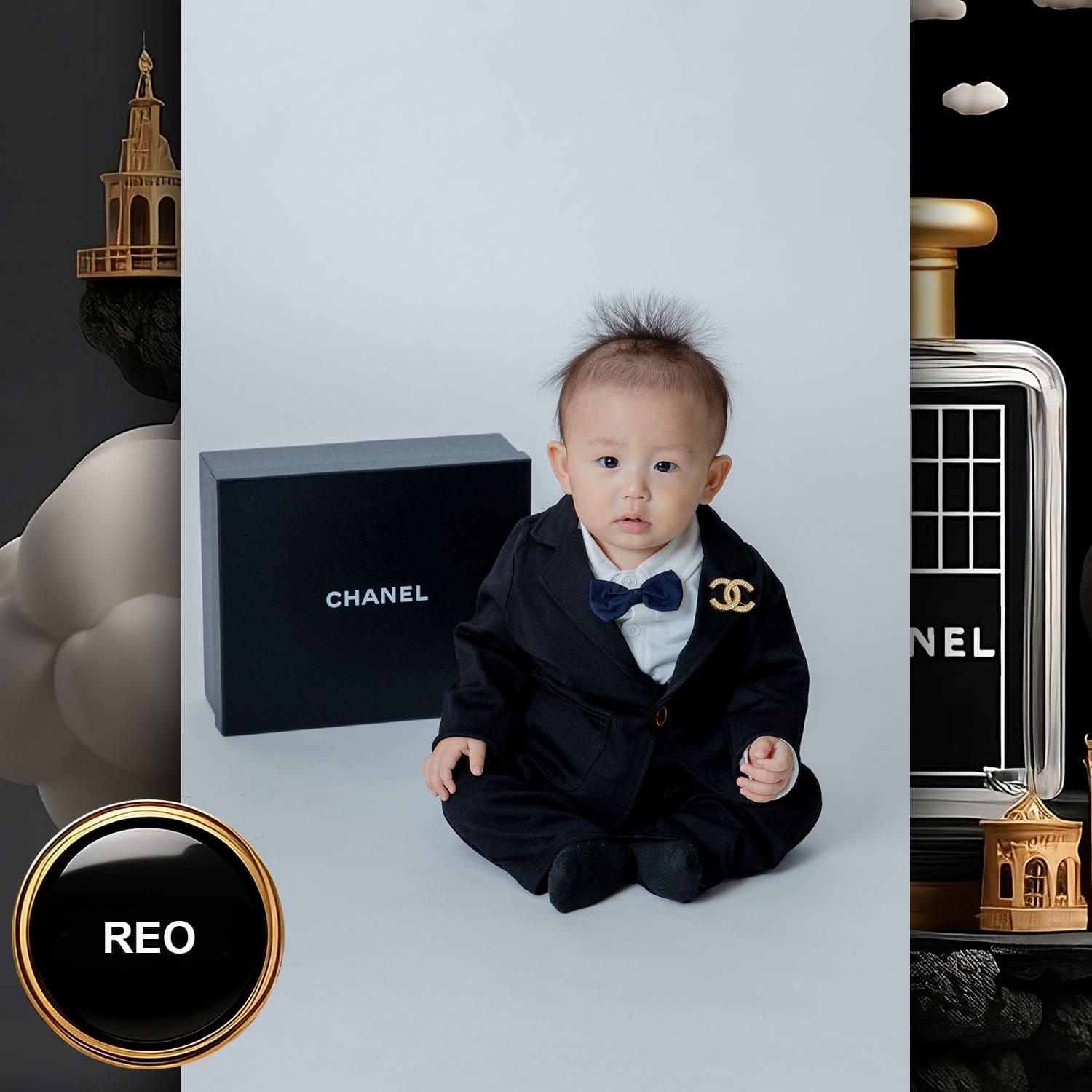 254 Kids Tokei on Runway Magazine World Kids Audition 2023 Chanel