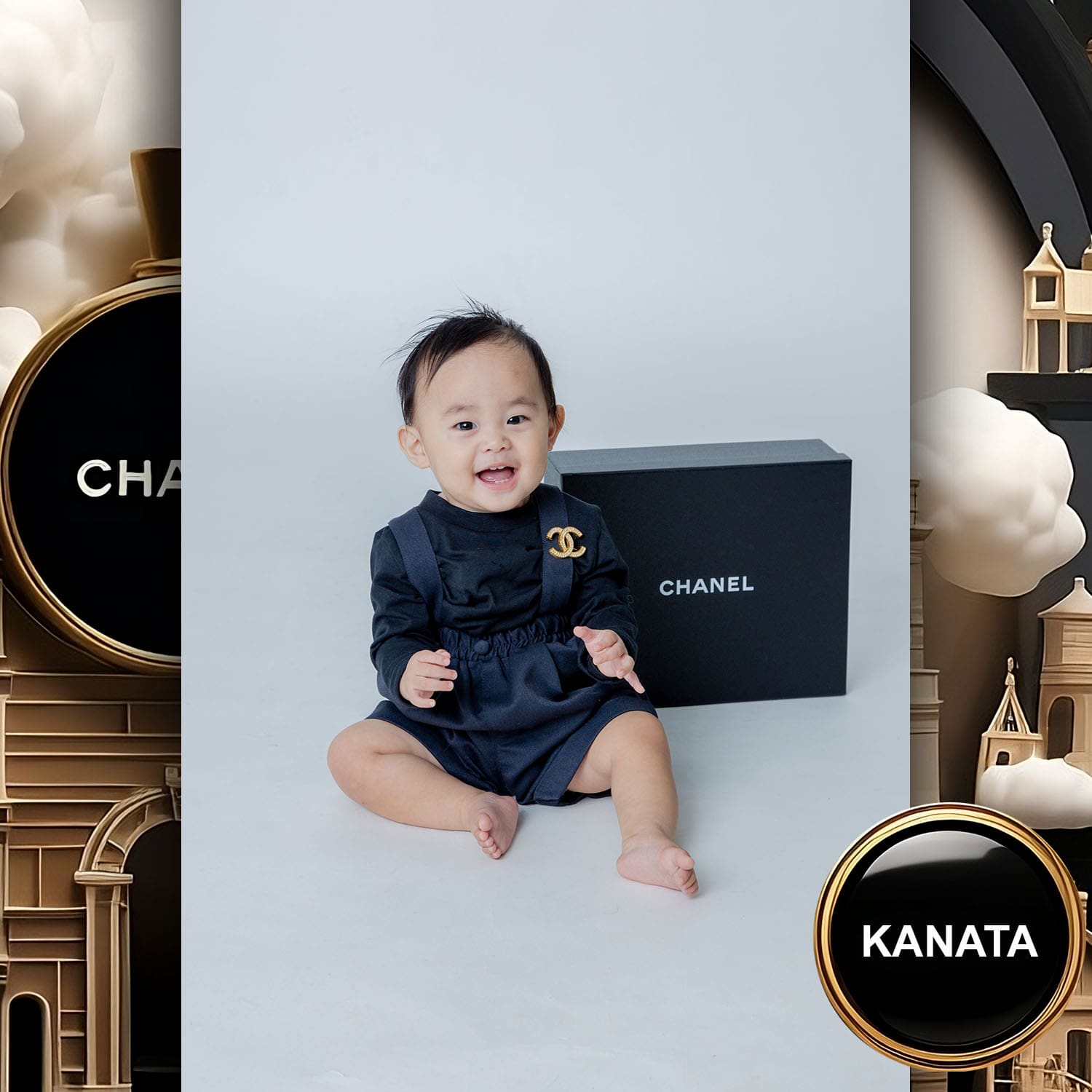 255 Kids Tokei on Runway Magazine World Kids Audition 2023 Chanel