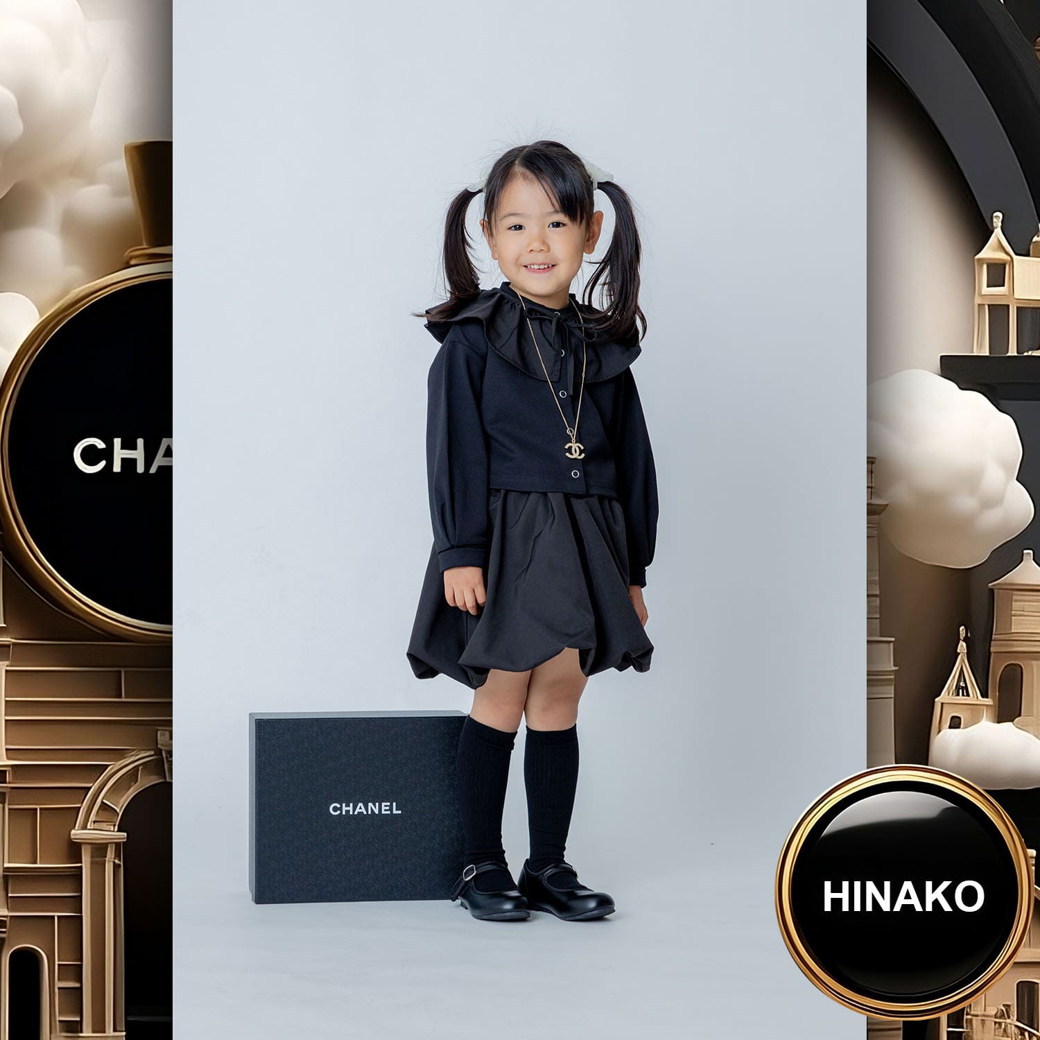 257 Kids Tokei on Runway Magazine World Kids Audition 2023 Chanel
