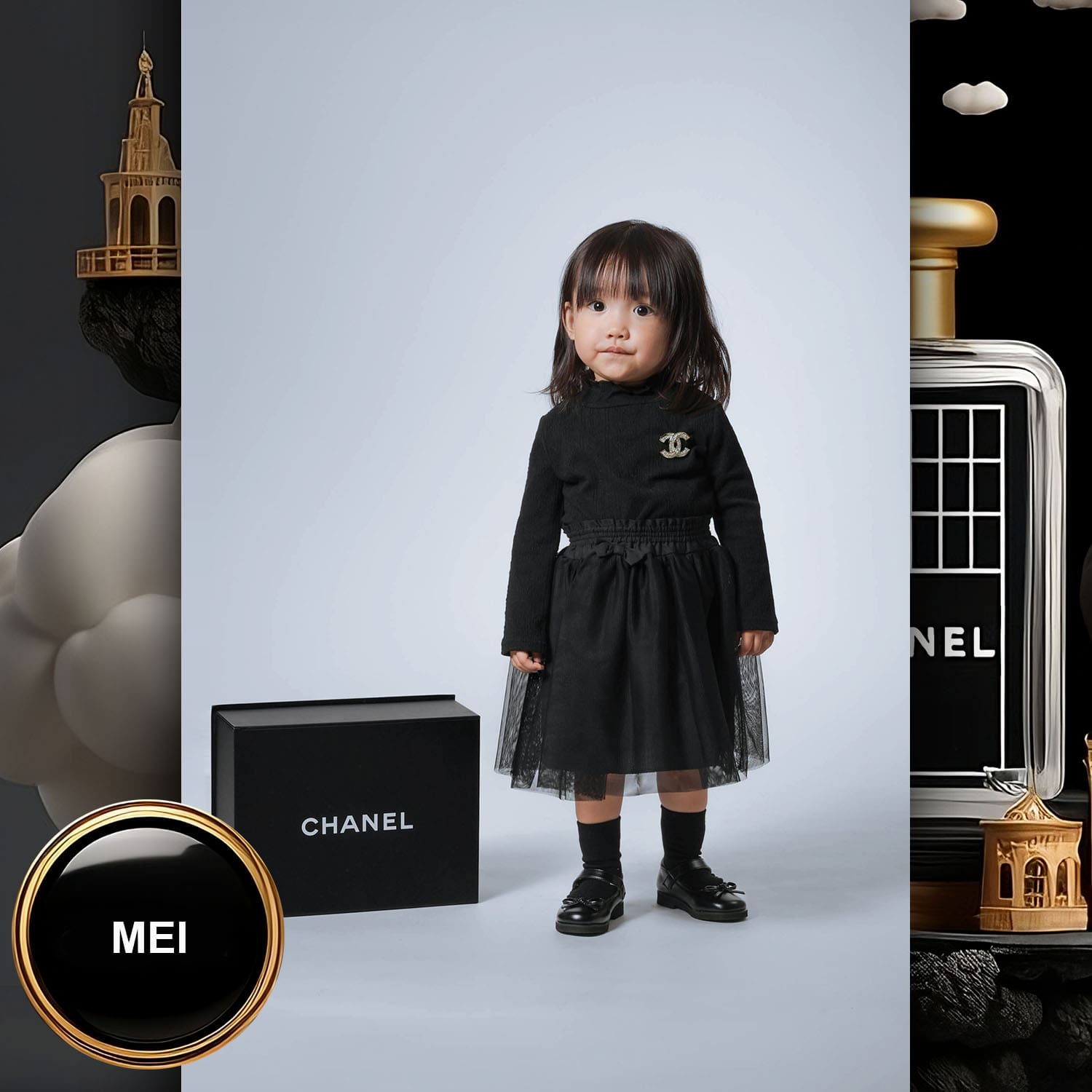 262 Kids Tokei on Runway Magazine World Kids Audition 2023 Chanel