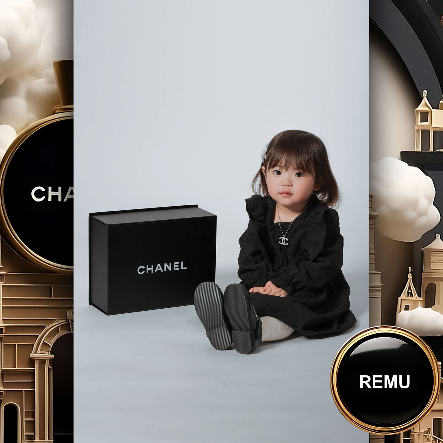 263 Kids Tokei on Runway Magazine World Kids Audition 2023 Chanel