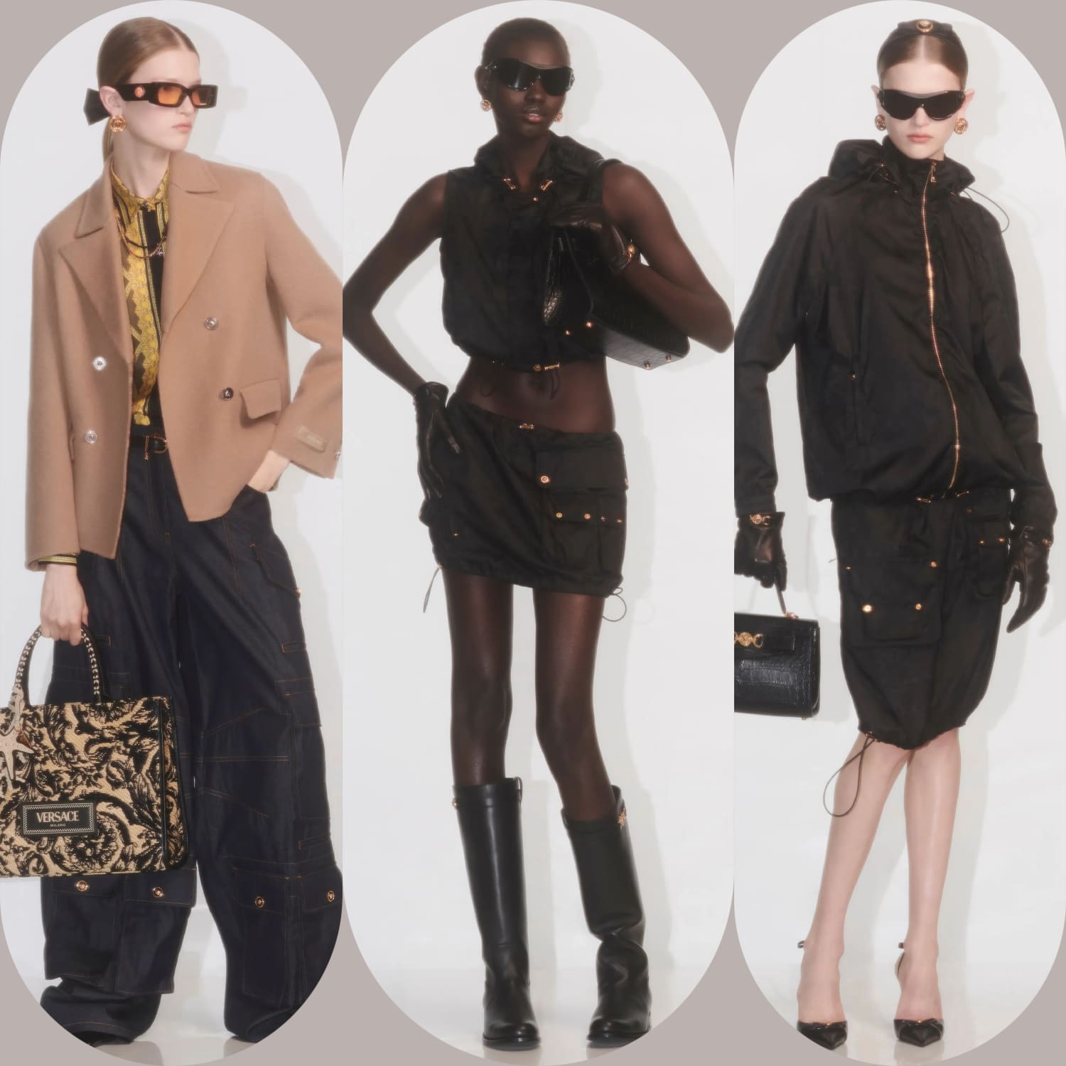 3 ヴェルサーチ プレフォール 2024 Runway 雑誌
