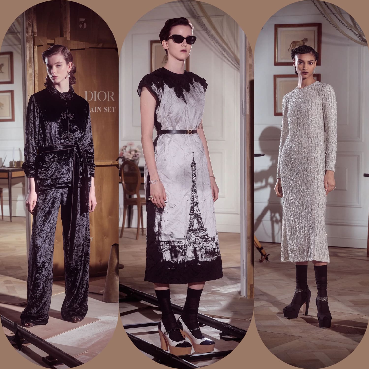 5 迪奥早秋系列 2024 玛丽亚·格拉齐亚·基乌里 (Maria Grazia Chiuri) 的崩溃 Runway 杂志
