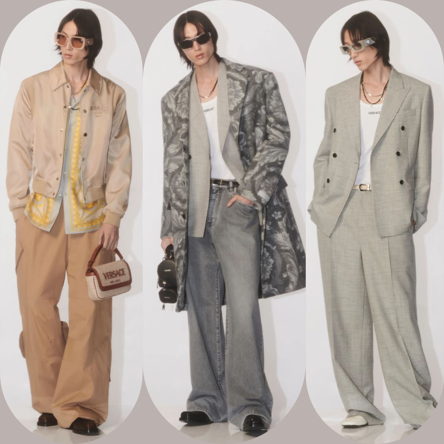 5 ヴェルサーチ プレフォール 2024 Runway 雑誌