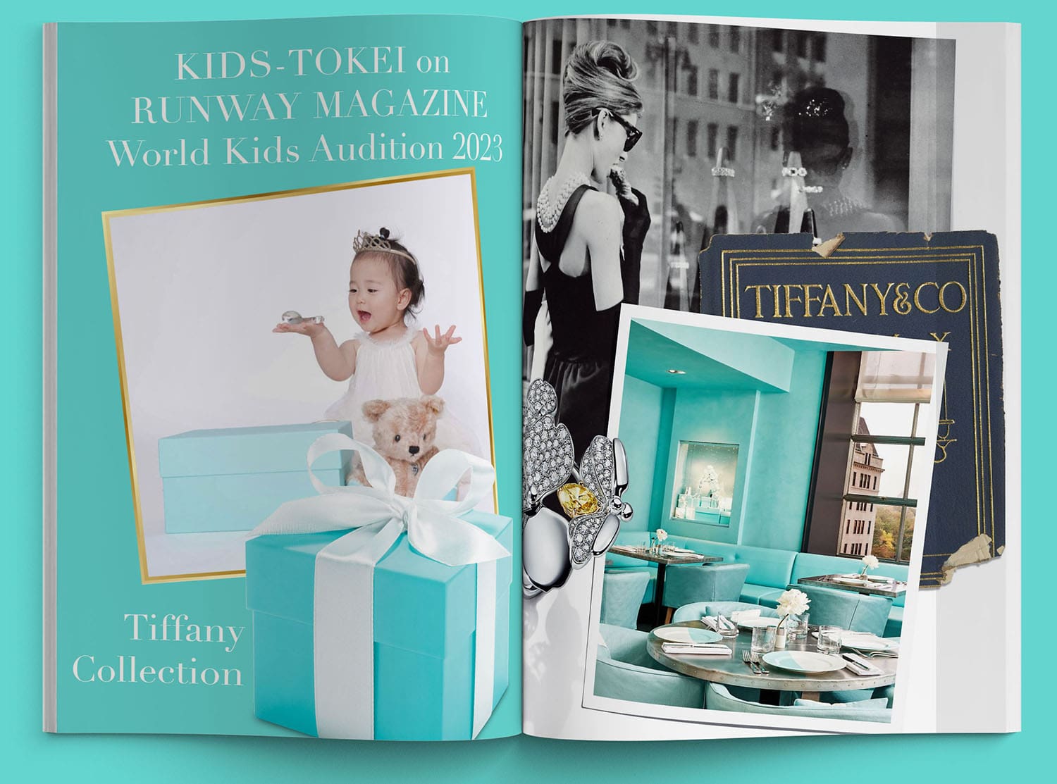 Kids Tokei on RUNWAY MAGAZINE Vol2 2024