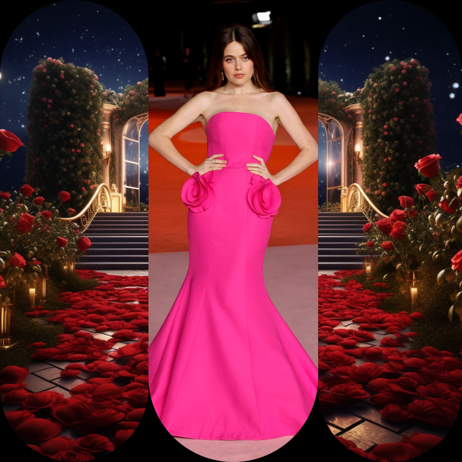 Molly Gordon 身着 Valentino 出席 2023 学院博物馆盛会