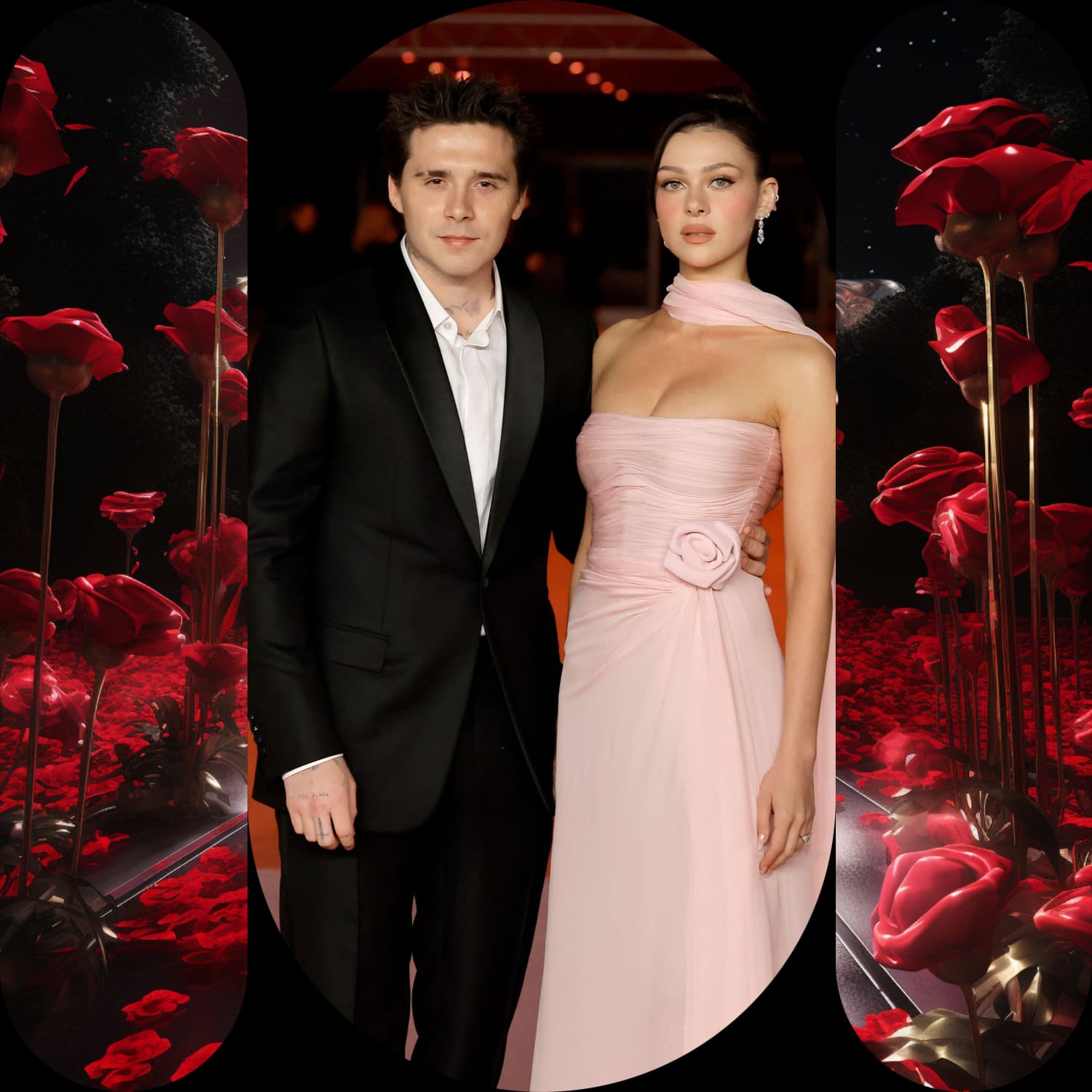 Nicola Peltz Beckhma 身着 Valentino 出席 2023 学院博物馆盛会